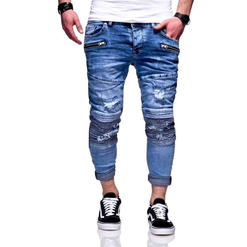 behype Slim-fit-Jeans »PHARREL«