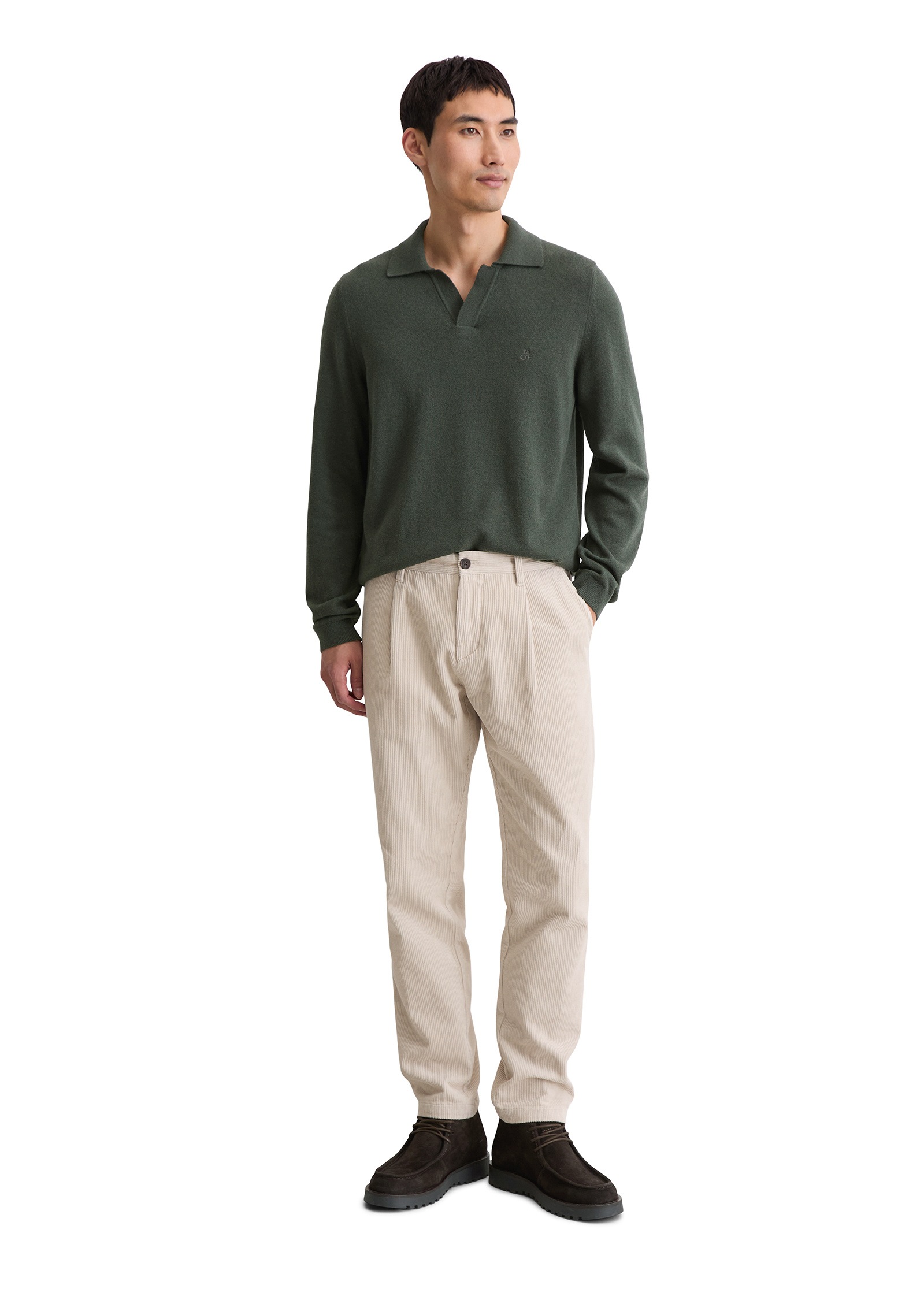 Marc O'Polo Strickpullover »aus softem Bio-Bauwoll-Schurwoll-Mix«