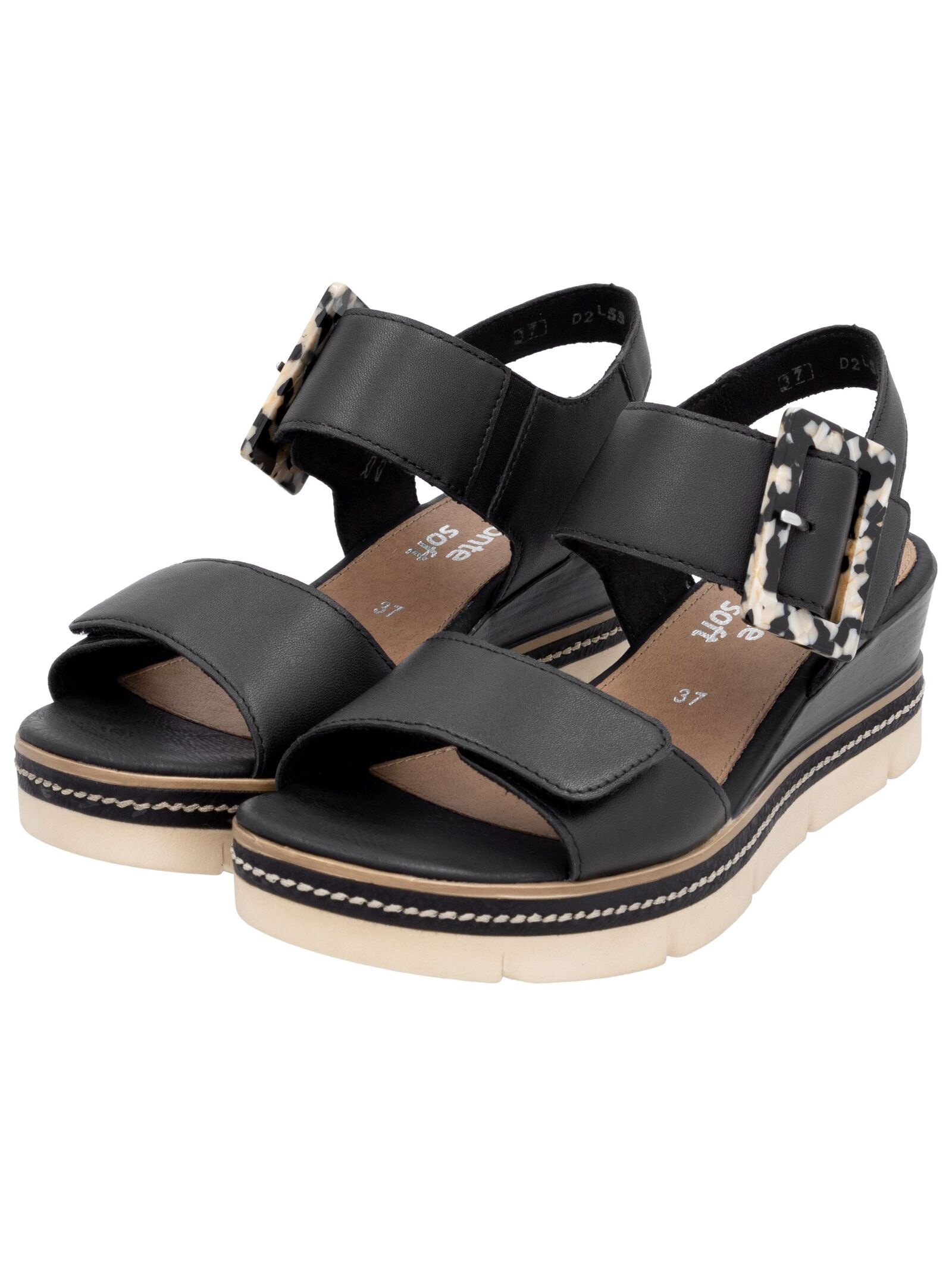 Remonte Keilsandalette »Remonte Sandalen Leder«