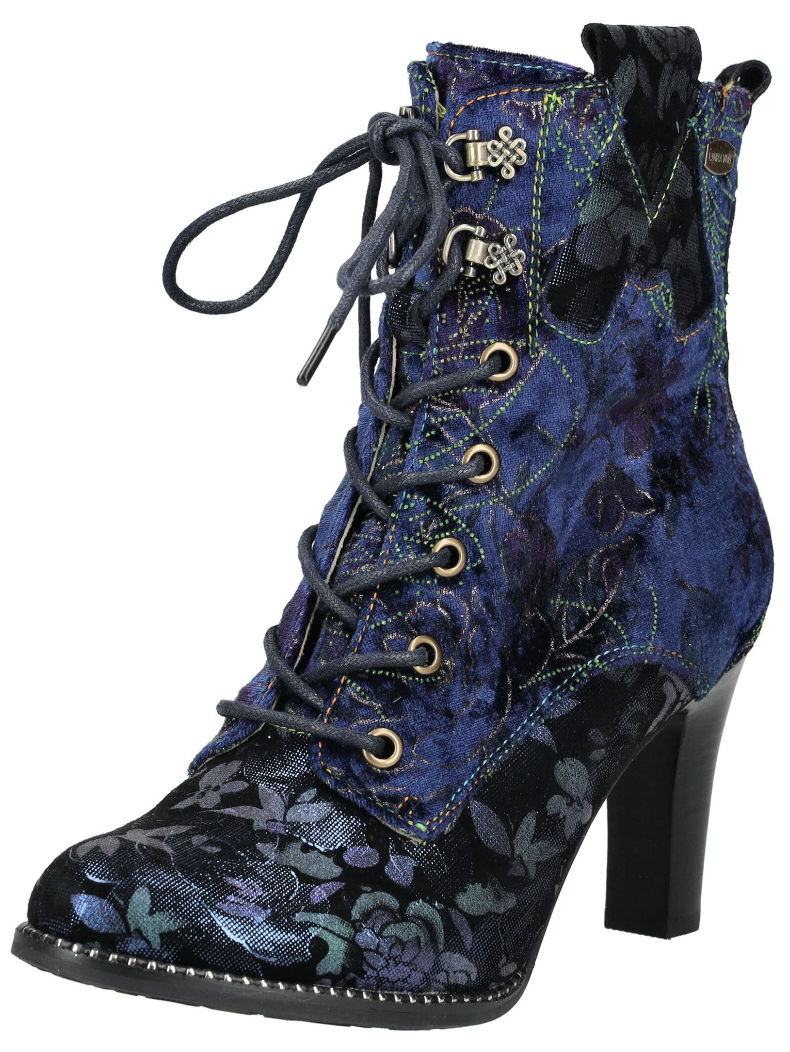 LAURA VITA High-Heel-Stiefelette "LAURA VITA Stiefelette Veloursleder/Texti günstig online kaufen