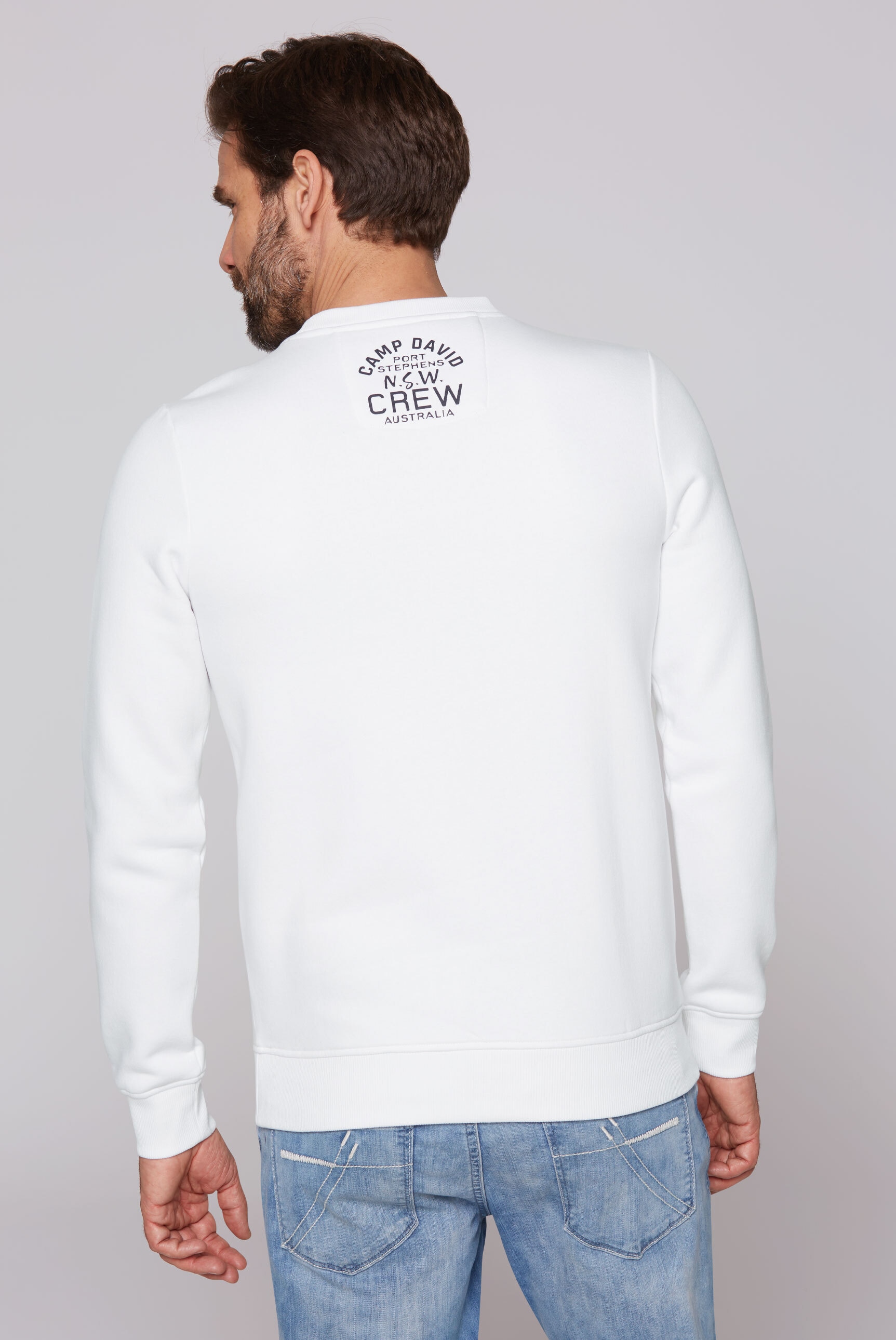 CAMP DAVID Sweater, mit weicher Innenseite