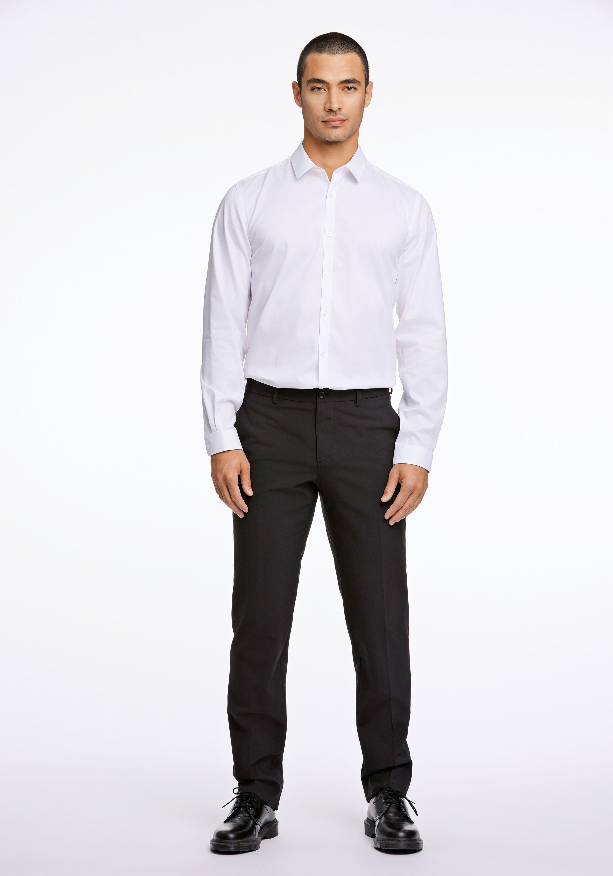 Lindbergh Business Shirt Slim Fit White M 3