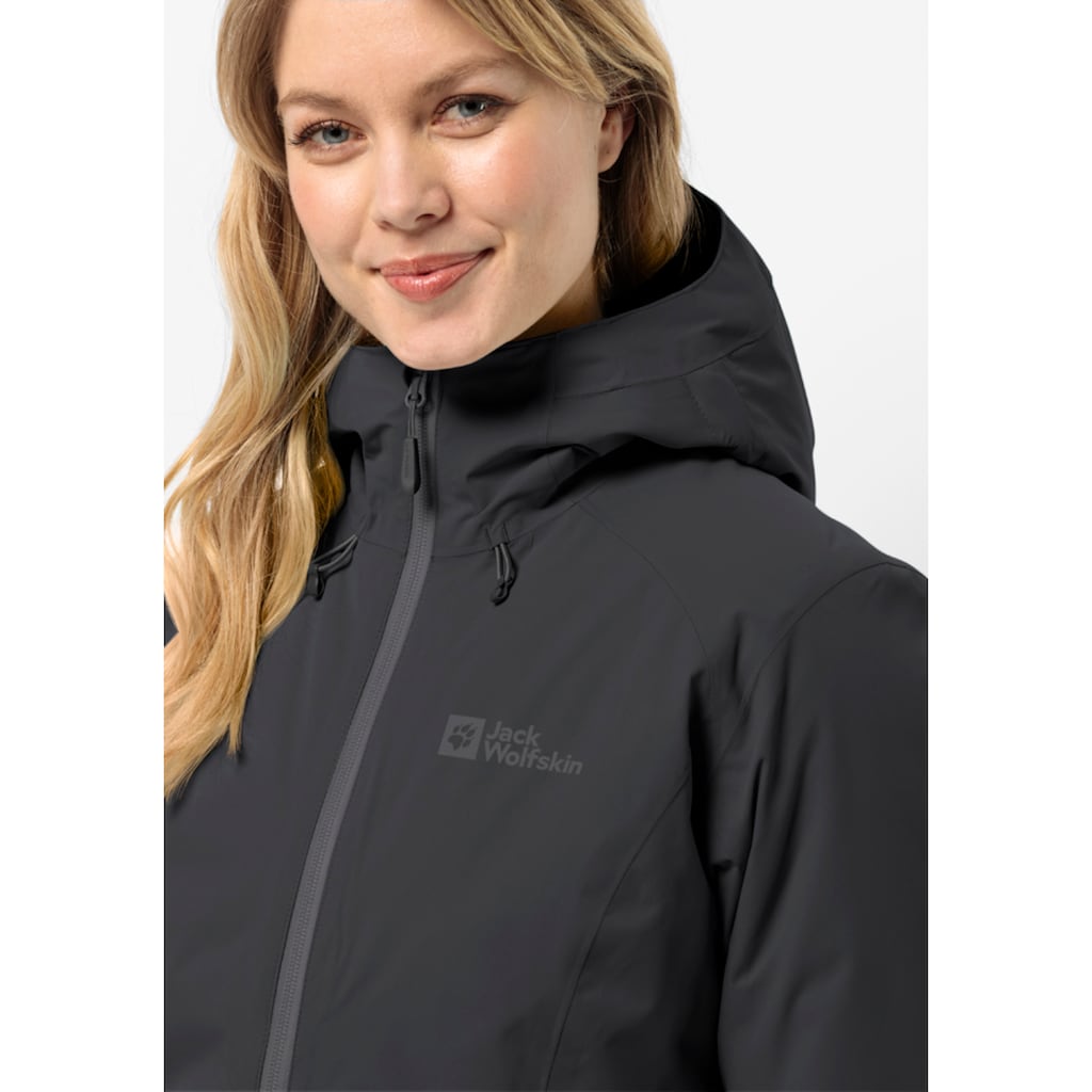 Jack Wolfskin Outdoorjacke »WISPER INS JKT W«, mit Kapuze