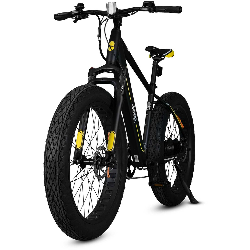 Jeep E-Bikes E-Bike »MHFR 7100 FAT«, 7 Gang, Heckmotor 250 W, (mit Akku-Ladegerät)