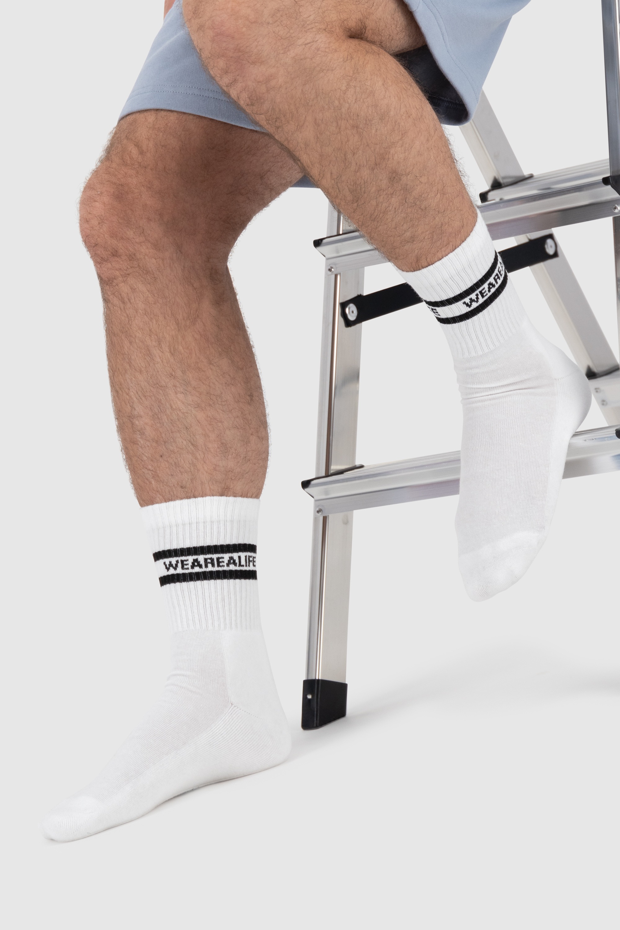 Alife & Kickin Tennissocken »Herren 3 PACK - DennisAK«, (Spar-Set), lange Sportsocken mit Streifen, aus Baumwolle mit weichem Bund