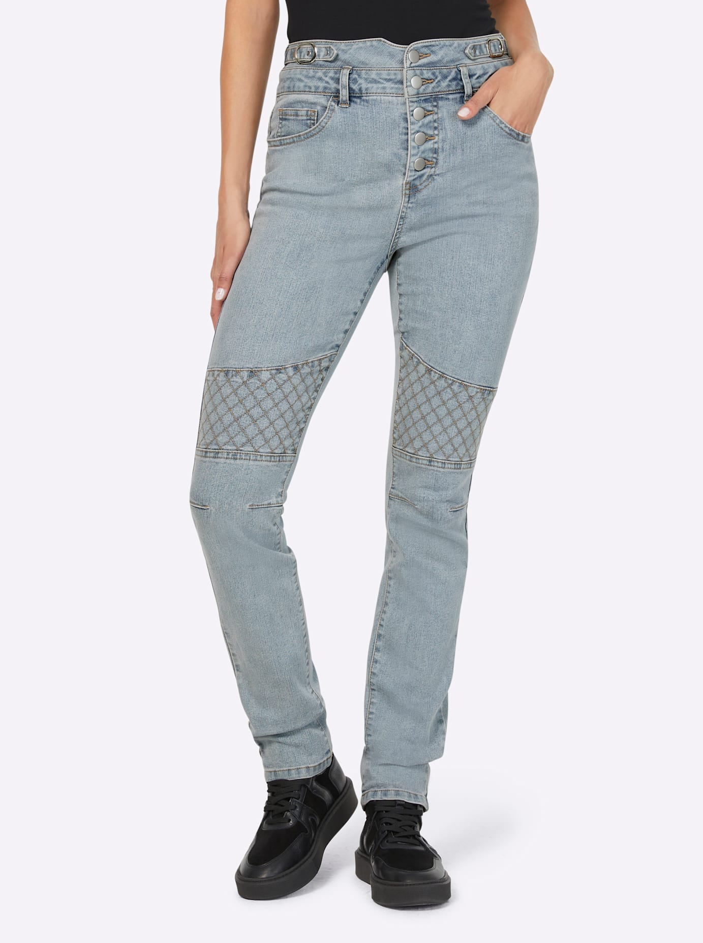 heine Bequeme Jeans 1 Stk. tlg. günstig online kaufen