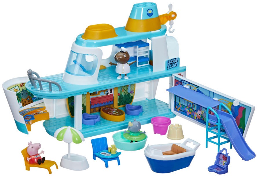 Hasbro Spielwelt »Peppa Pig, Peppas Kreuzfahrtschiff«