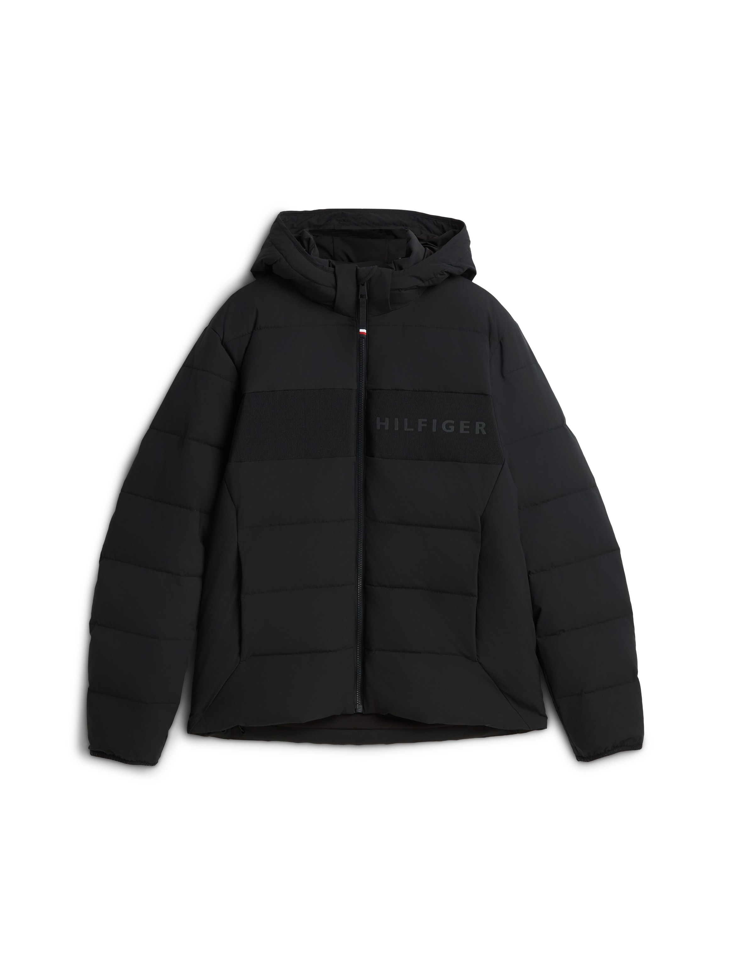 Tommy Hilfiger Steppjacke »DETACHABLE HOODED BRANDED« mit Kapuze normale Passform