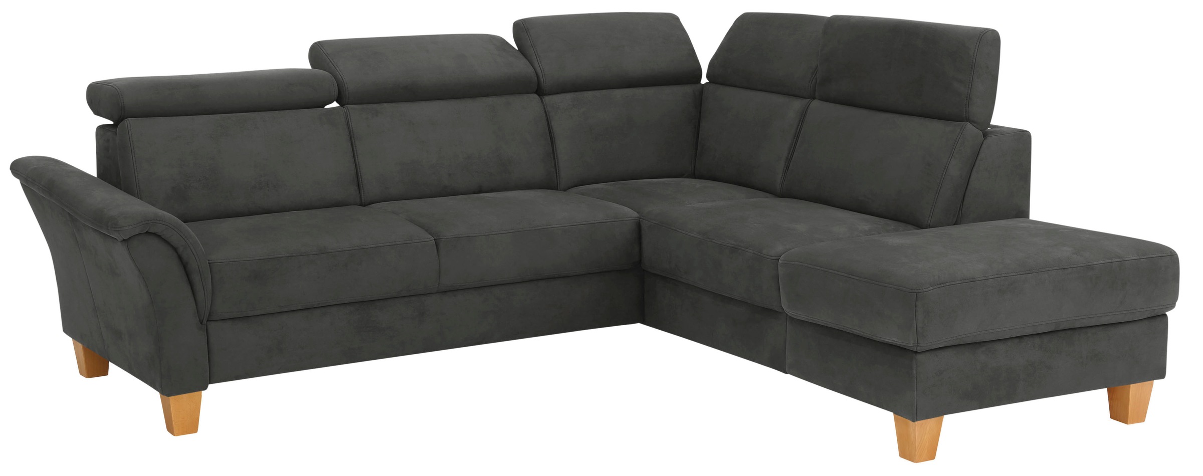 Home affaire Ecksofa »Conville L-Form«, Federkern, wahlweise mit Bettfunktion und Bettkasten bzw. Stauraum