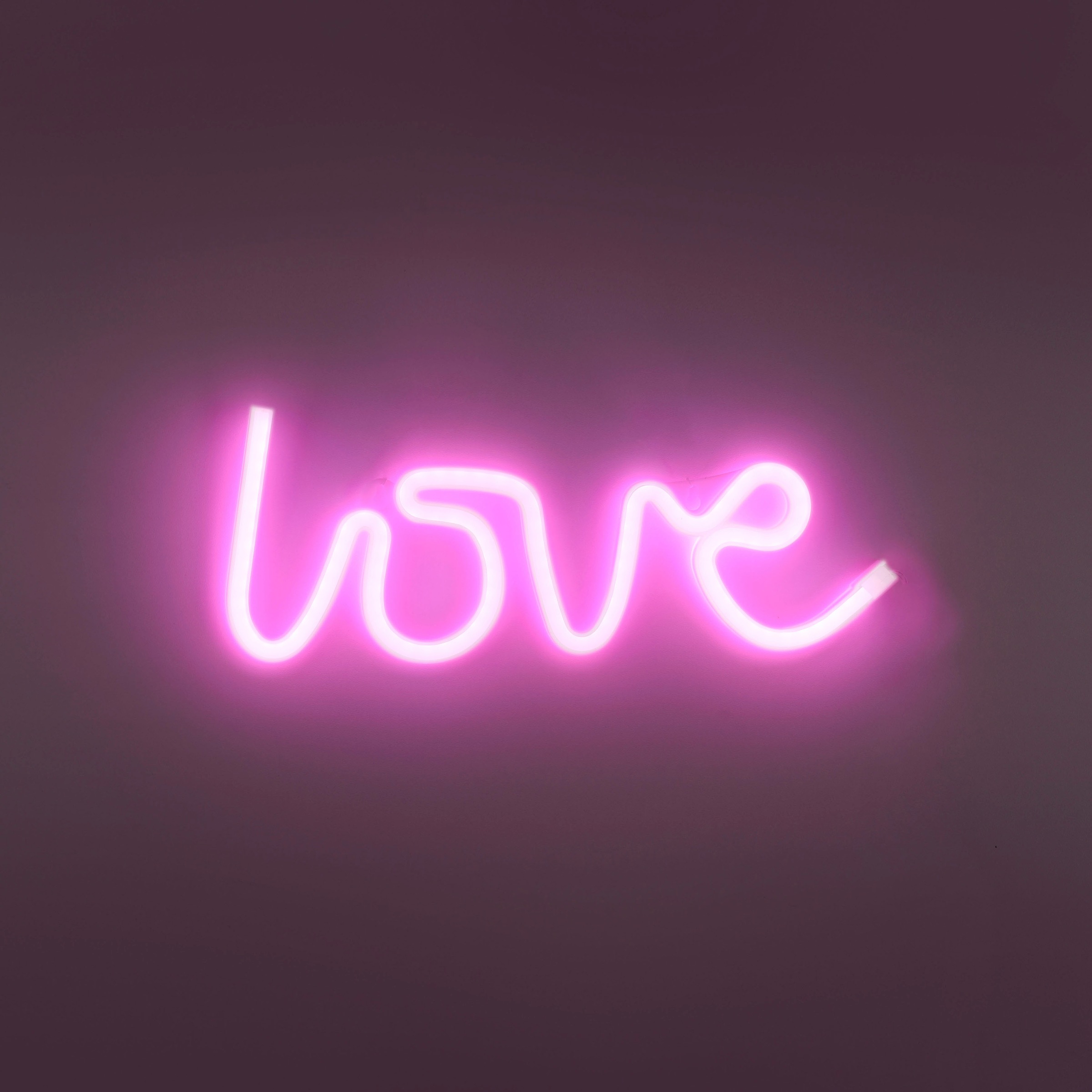 JUST LIGHT LED Wandleuchte »NEON-LOVE«, 1 flammig, Leuchtmittel LED-Board | LED fest integriert