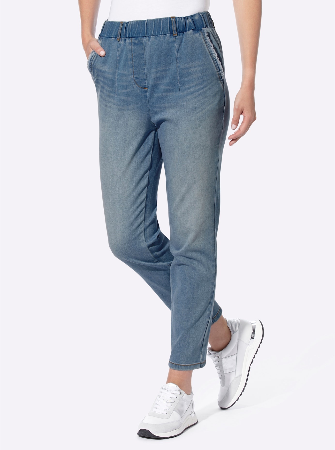 heine Schlupfjeans, (1 tlg.)