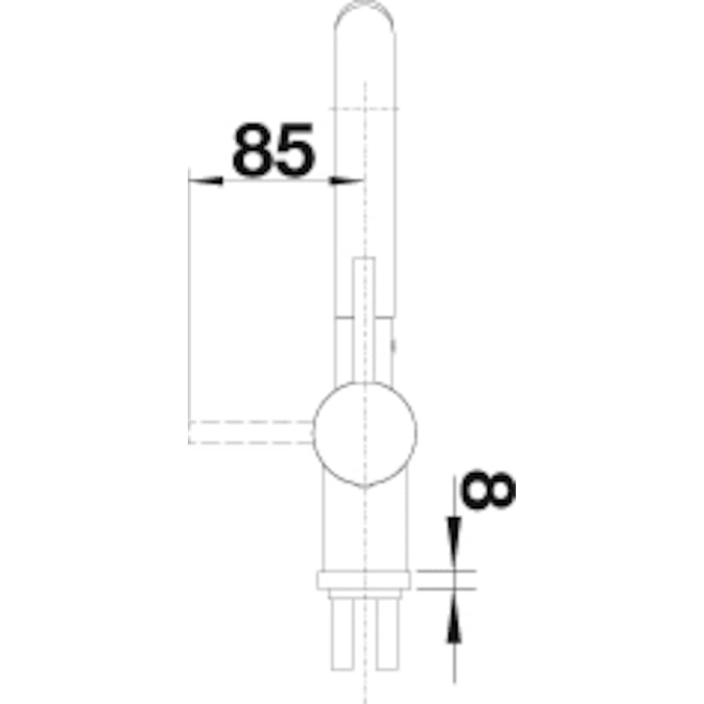 Blanco Küchenarmatur »LINUS-S«, Hochdruck, mit ausziehbarem Auslauf