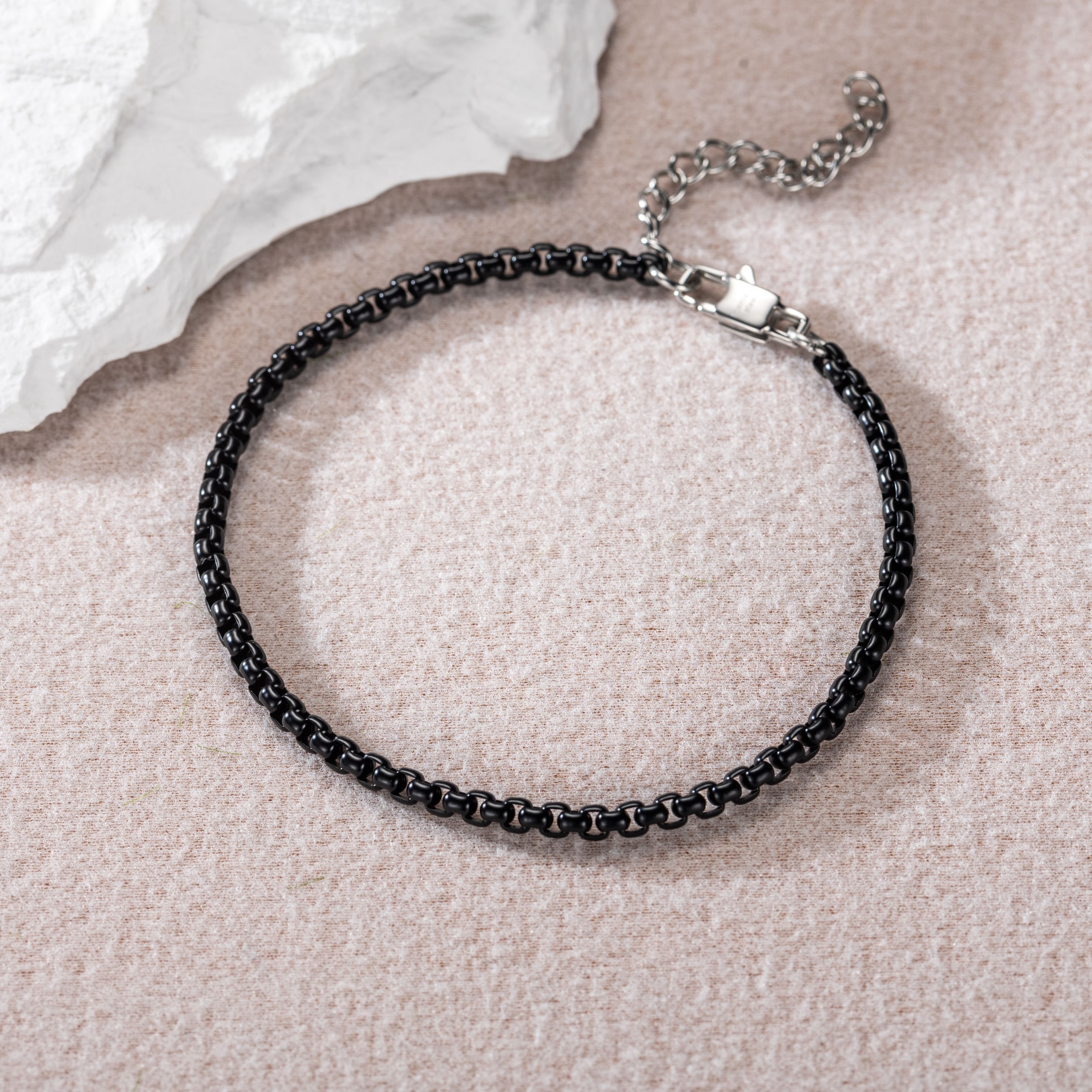 Firetti Fußkette »Schmuck Geschenk Edelstahl Fußschmuck Venezianerkette Color«