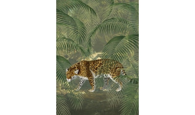 Art for the home Fototapete »Leopard«, botanisch, 280x200cm kaufen