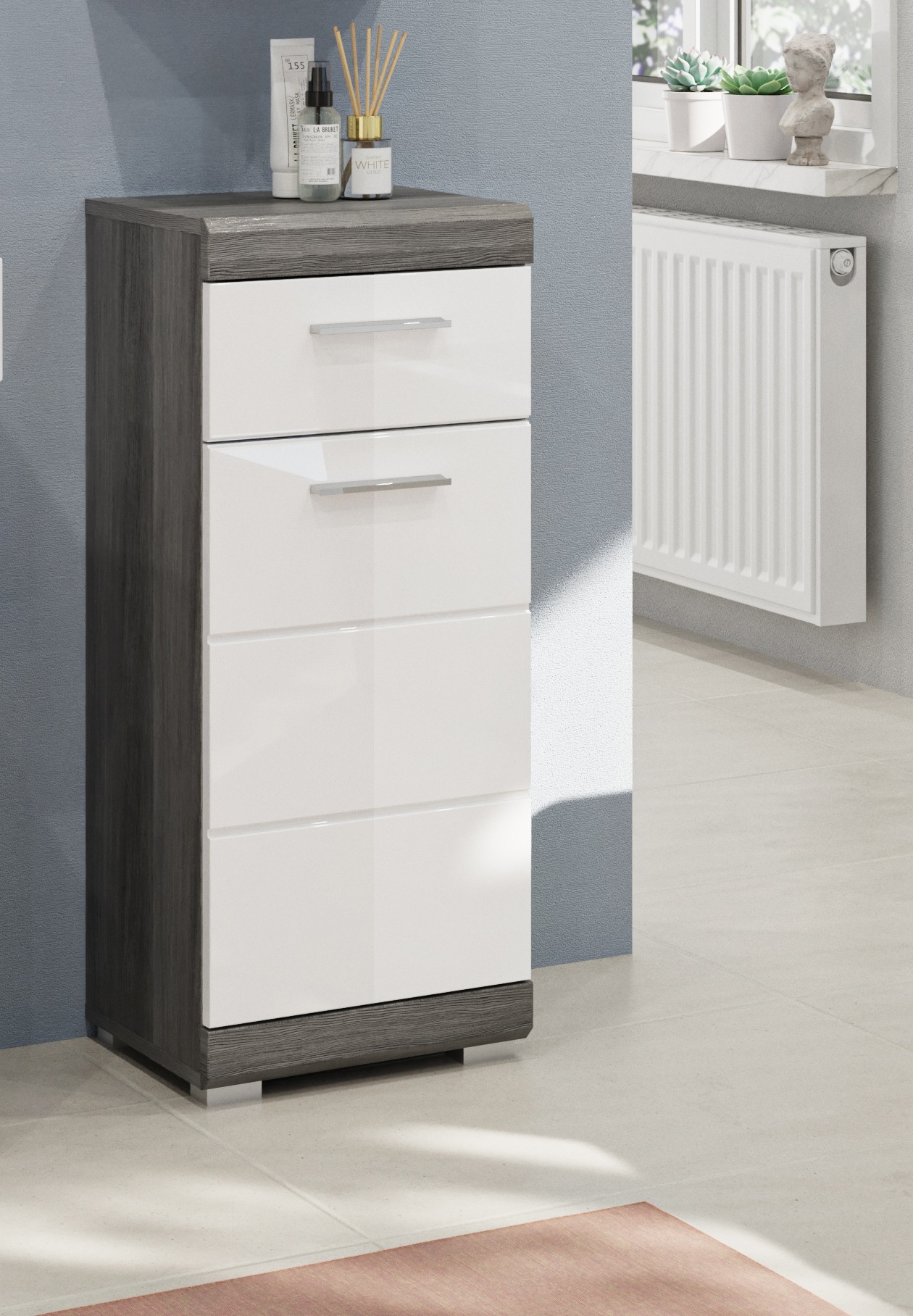 INOSIGN Unterschrank "SIENA, Breite 37cm, 1 Tür, 1 Schubkasten, 2 Fächer, M günstig online kaufen