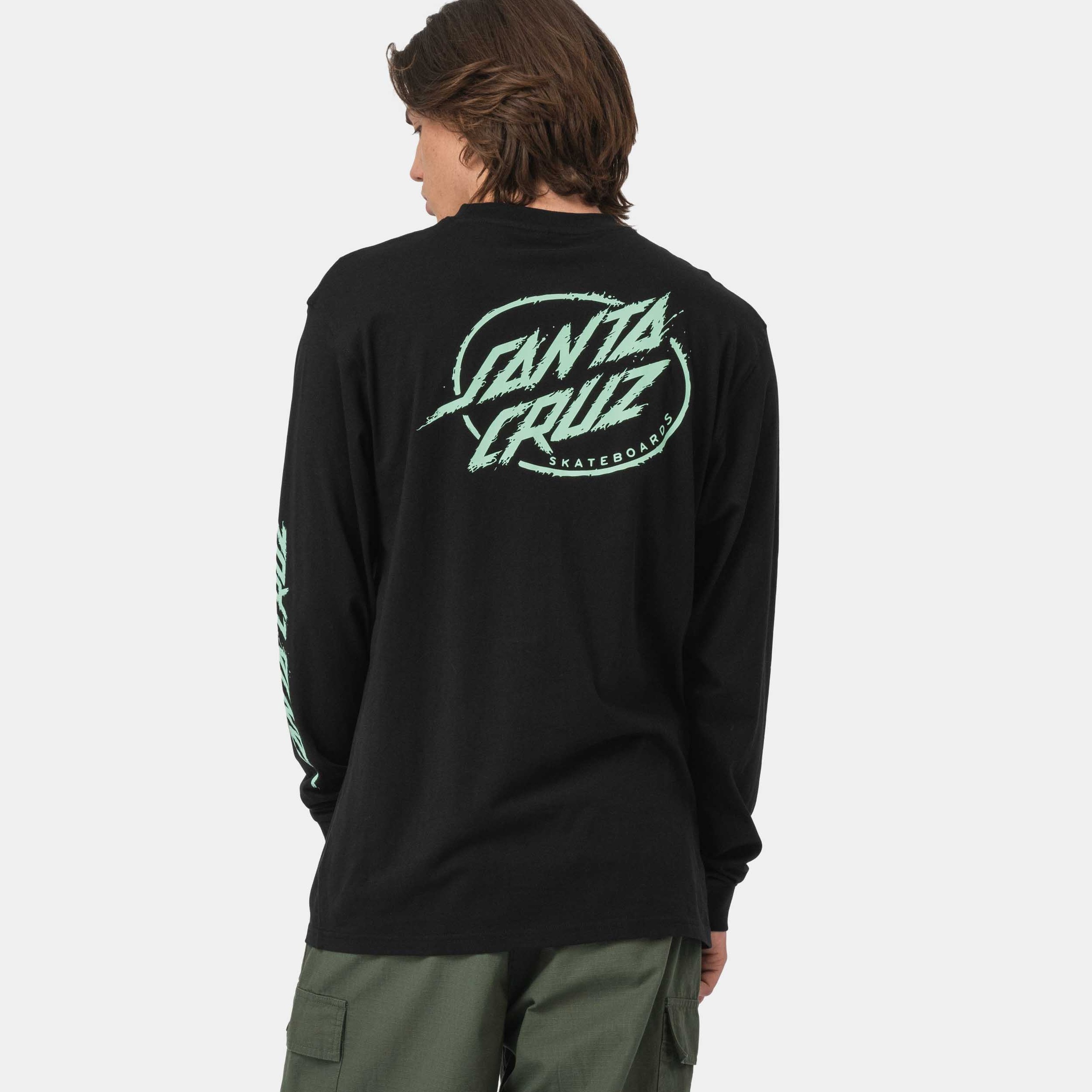 Santa Cruz Langarmshirt "CYBER DOT LS T-SHIRT" 1 Stk. günstig online kaufen