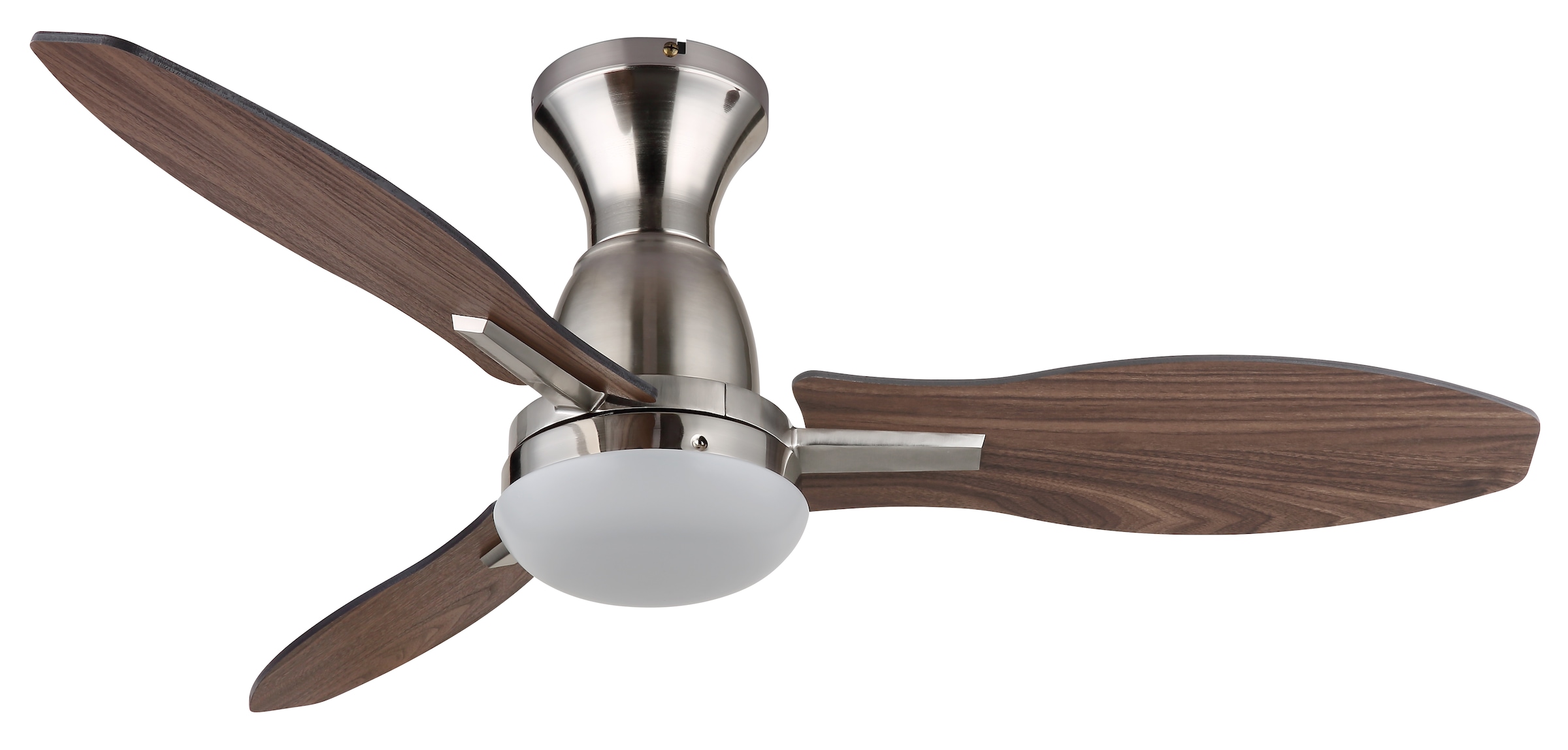 GLOBO LIGHTING Deckenleuchte »GALE« LED-Modul 1 Stk. warmweiß - kaltweiß Ventilator kühlen-heizen holzoptik CCT 3000/4500/6000K