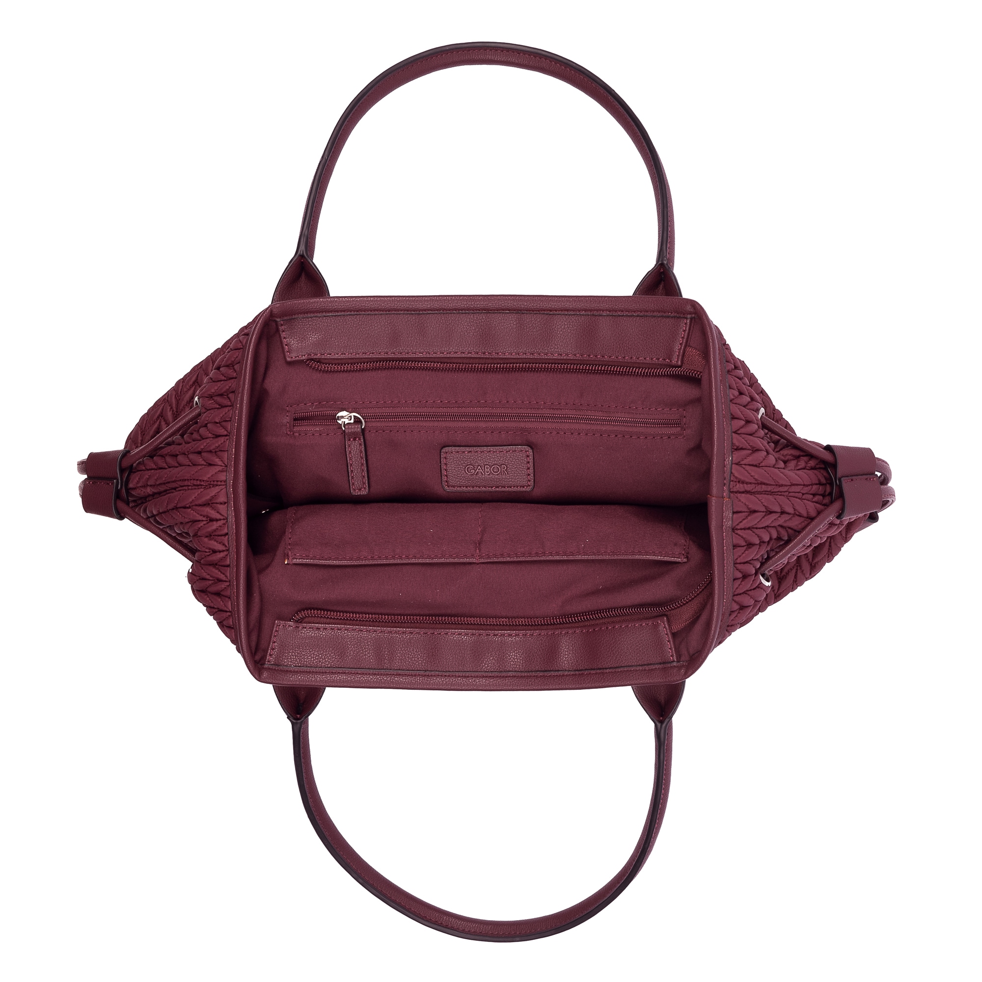 Gabor Shopper »Granada Quilt« Damen Schultertasche mit doppeltem Tragegriff