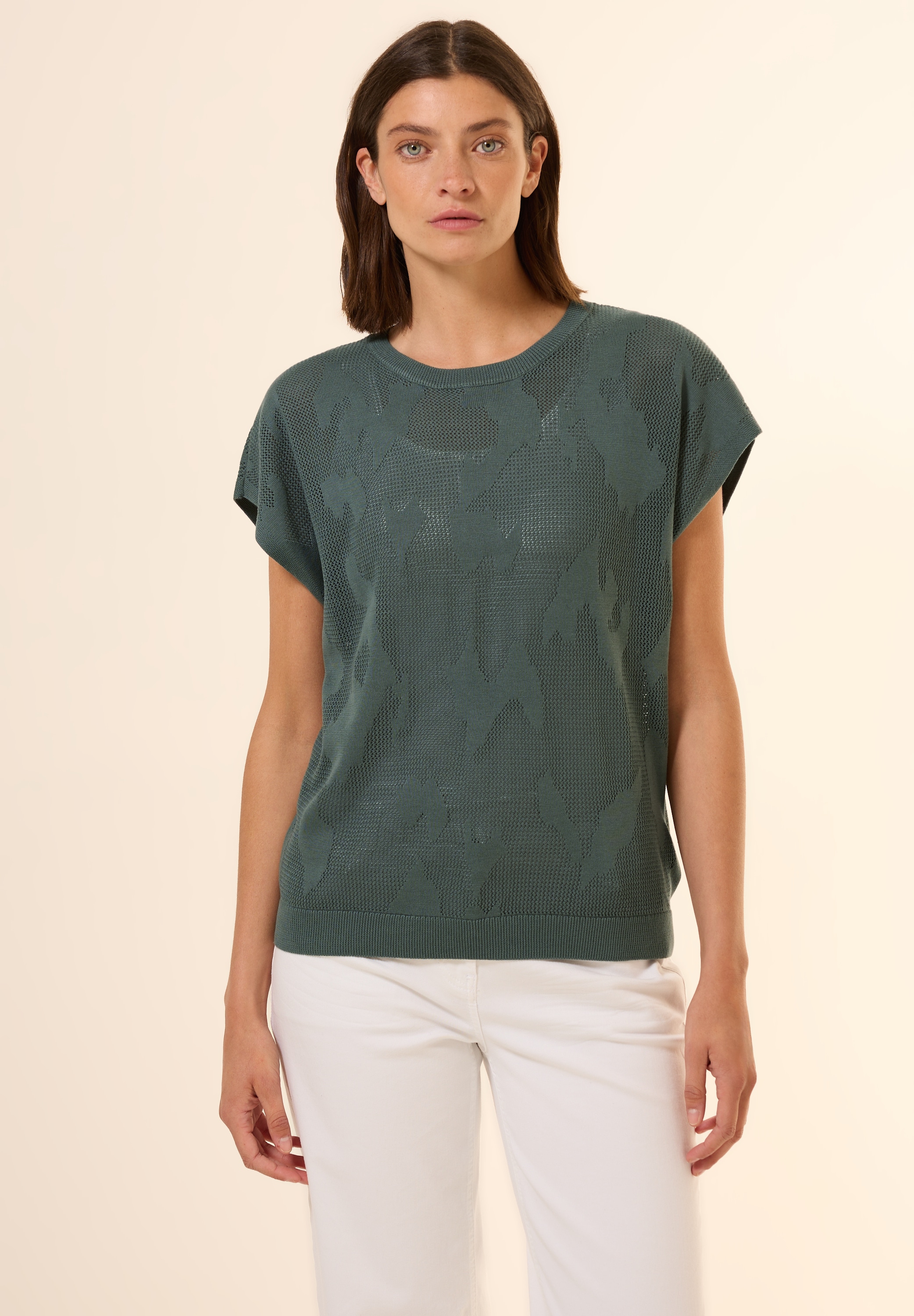 Cecil Strickpullover, aus reiner Baumwolle günstig online kaufen