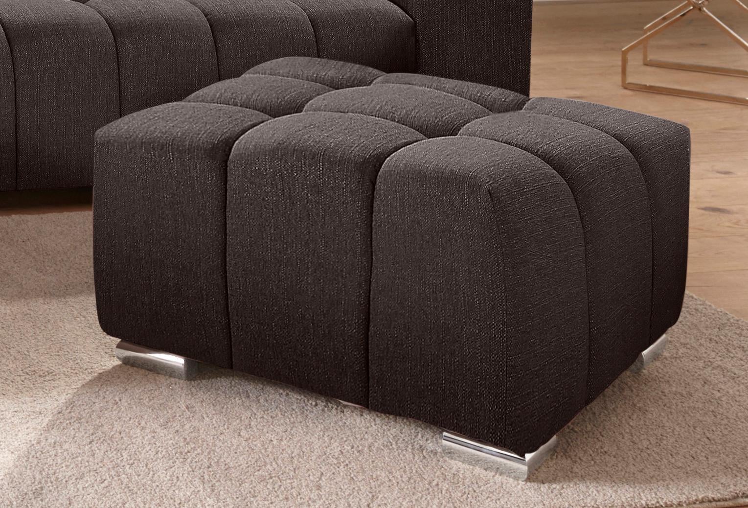 exxpo - sofa fashion Hocker "Elias hochwertig und elegant, mit tollem Sitzkomfort"