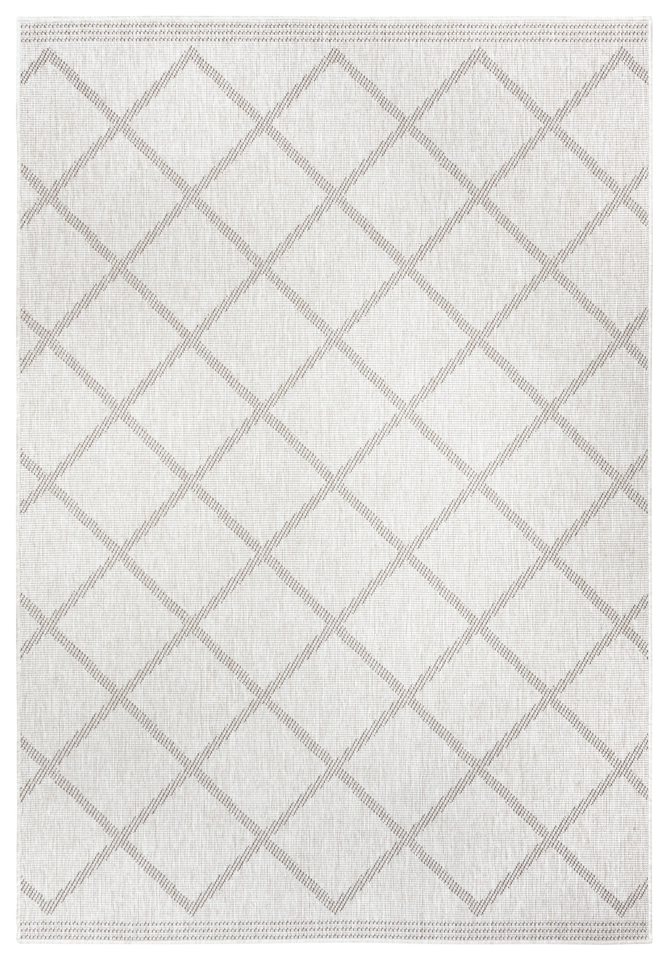NORTHRUGS Teppich »Corsica Wendeteppich«, rechteckig, 5 mm Höhe, In-& Outdoor, Wetterfest, Balkon, Läufer, Wohnzimmer, Wasserfest