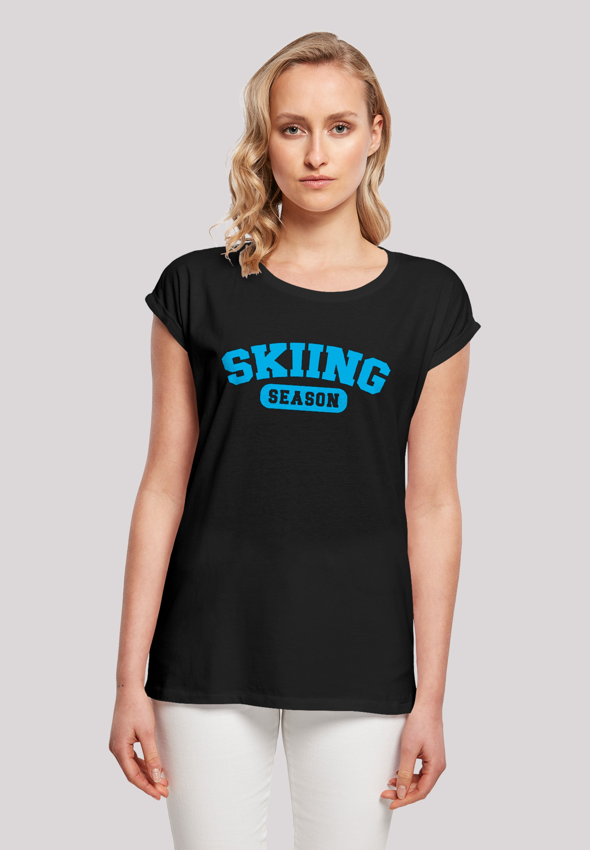 T-Shirt »Skiing Season Winter Sport«, Premium Qualität