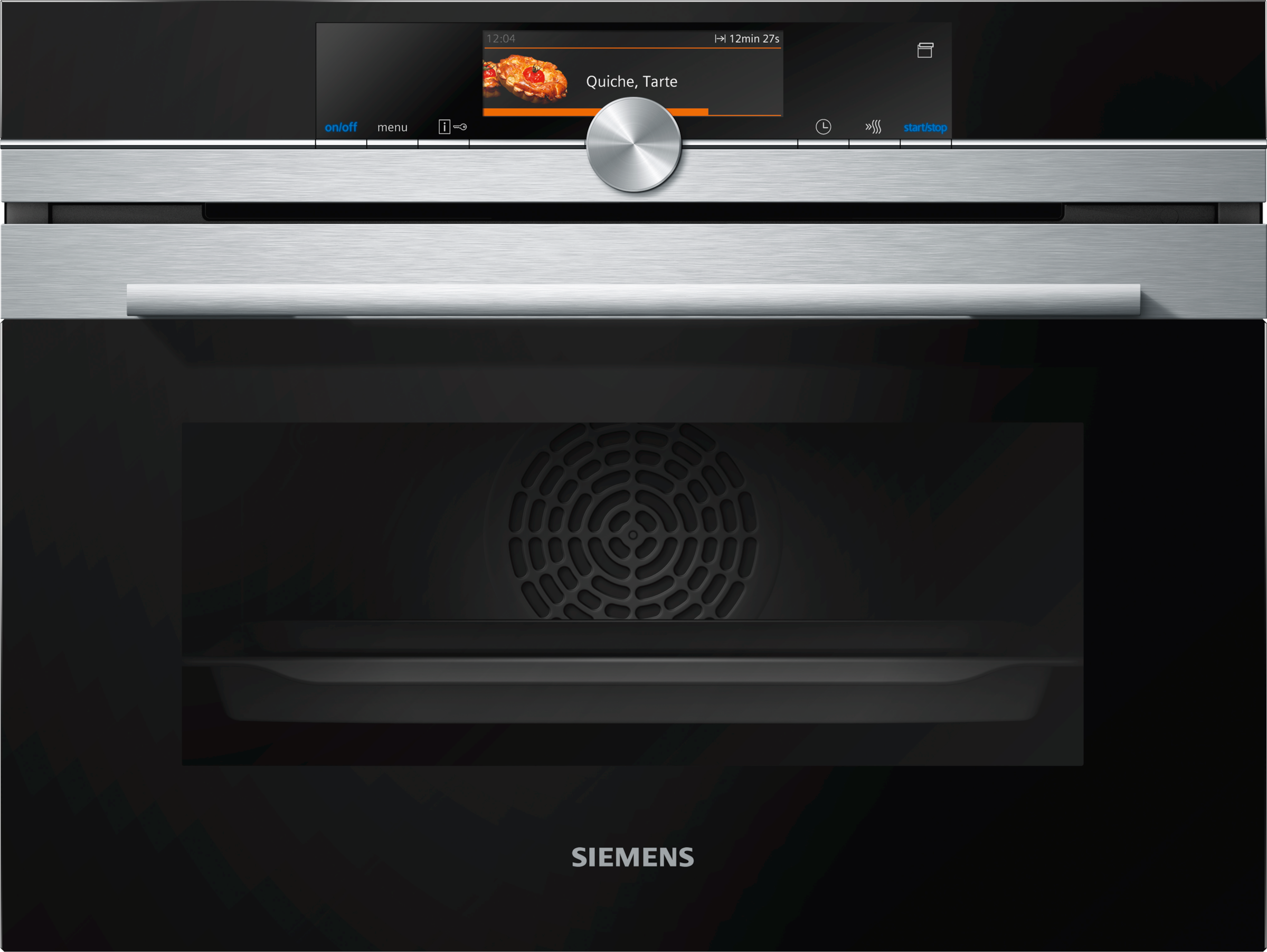 SIEMENS Dampfbackofen iQ700 »CS658GRS7«, mit 1-fach-Teleskopauszug, ecoClean Plus