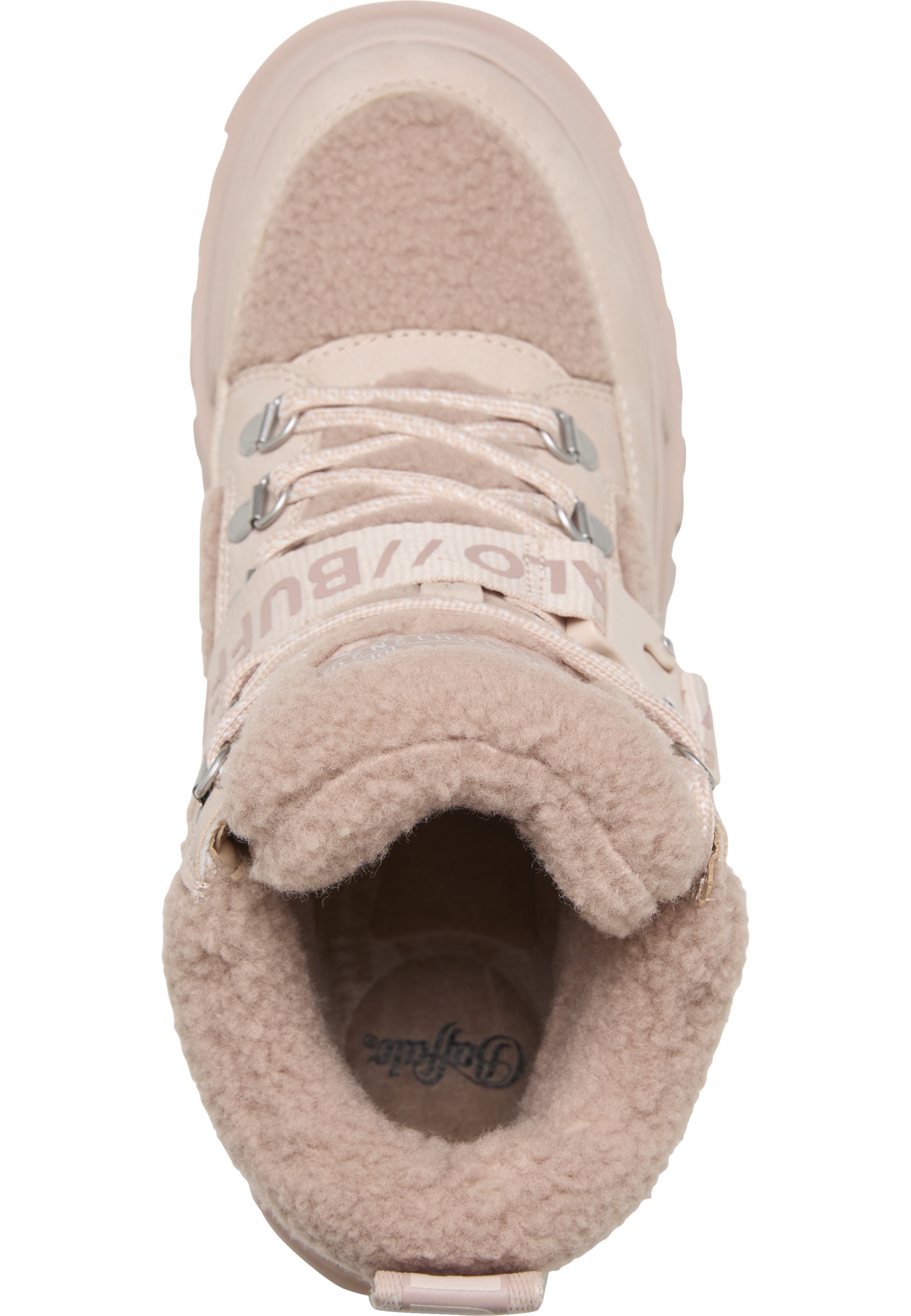 Stiefel BUFFALO "Buffalo ASPHA COM MID WARM - VEGAN NAPPA/FUR", Damen, Gr. 41, rose, weiß, Kunstfaser, unifarben, Schuhe Stiefel 2