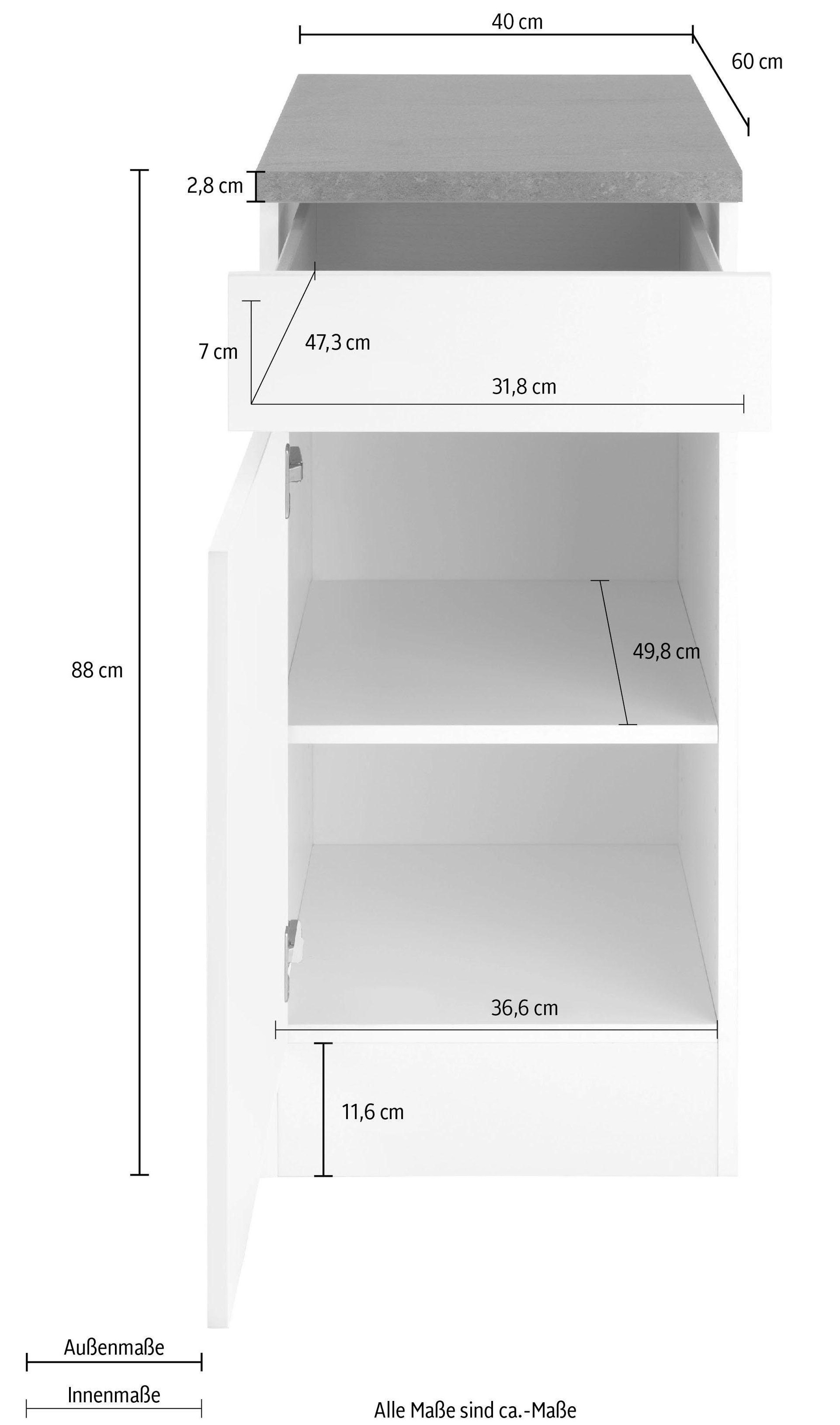 OPTIFIT Unterschrank »Roth«, Breite 40 cm