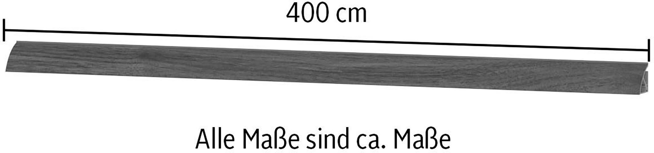 KOCHSTATION Abschlussleiste »"KS-Scafa"«, in verschiedenen Breiten, Stärke 3,1 cm