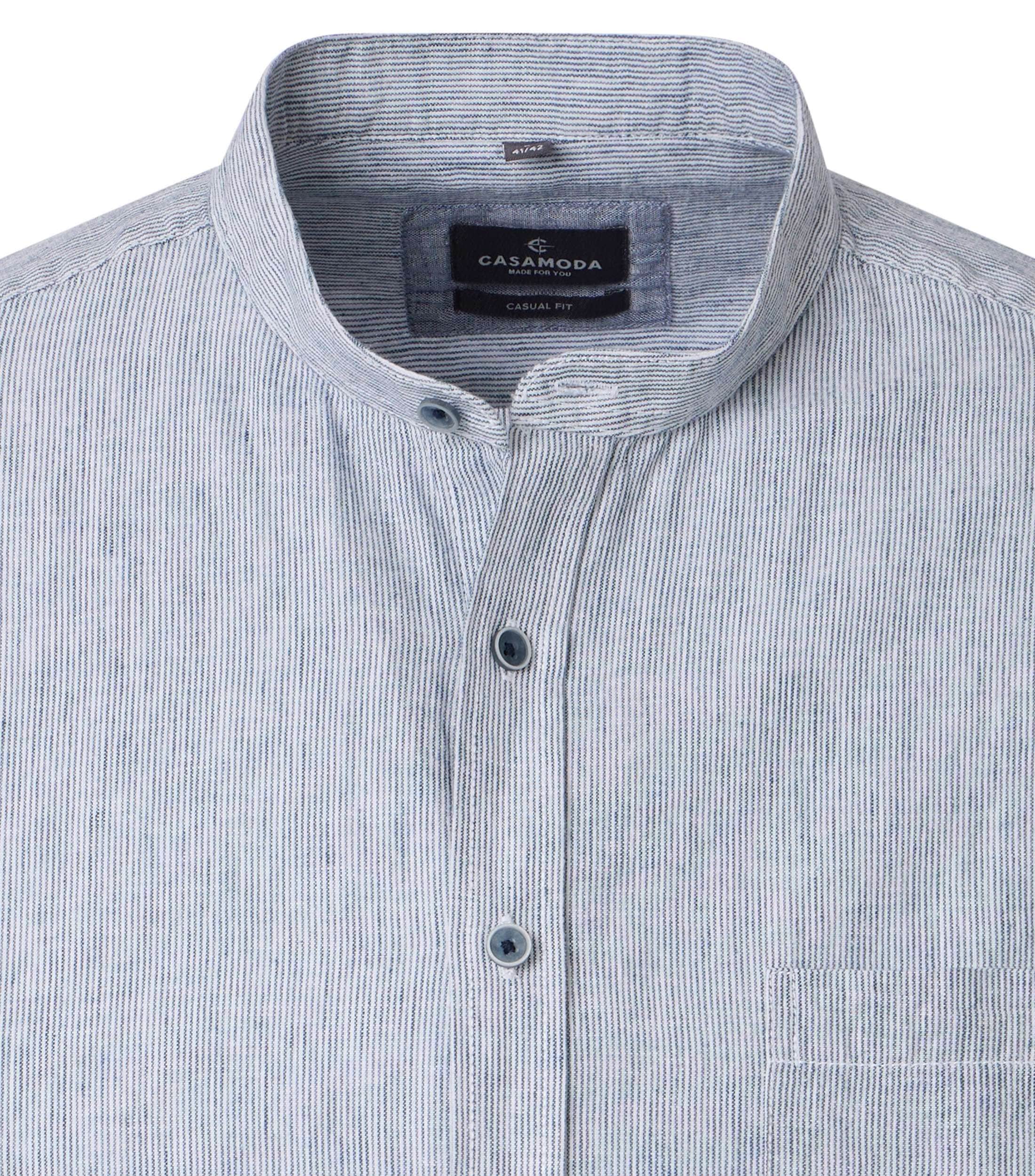 CASAMODA Kurzarmhemd »CASAMODA Leinenhemd Kurzarm uni«