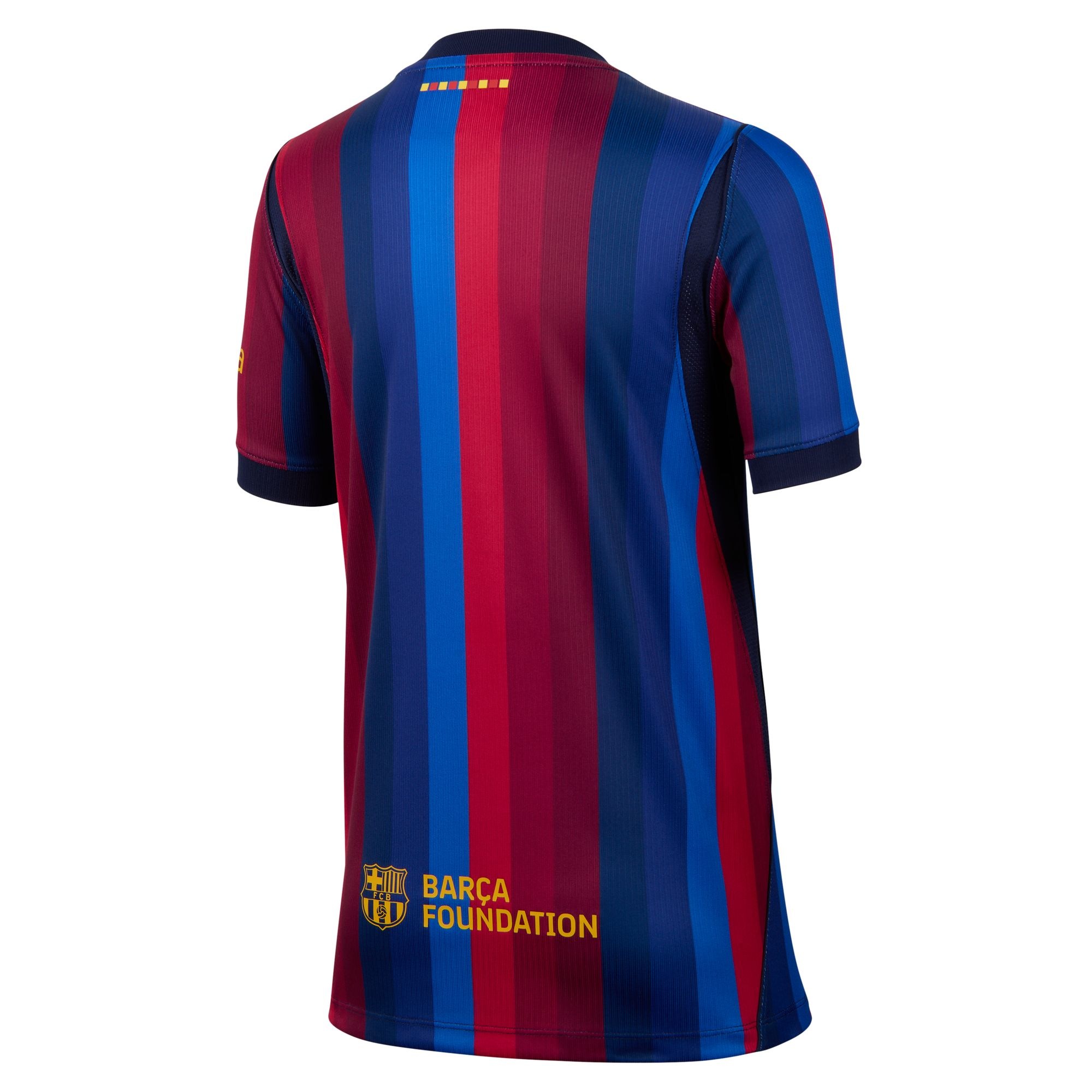 Nike Fußballtrikot »FCB Y NK DF JSY SS STAD HM« mit Rundhalsausschnitt, Kurzarm, aus Polyester