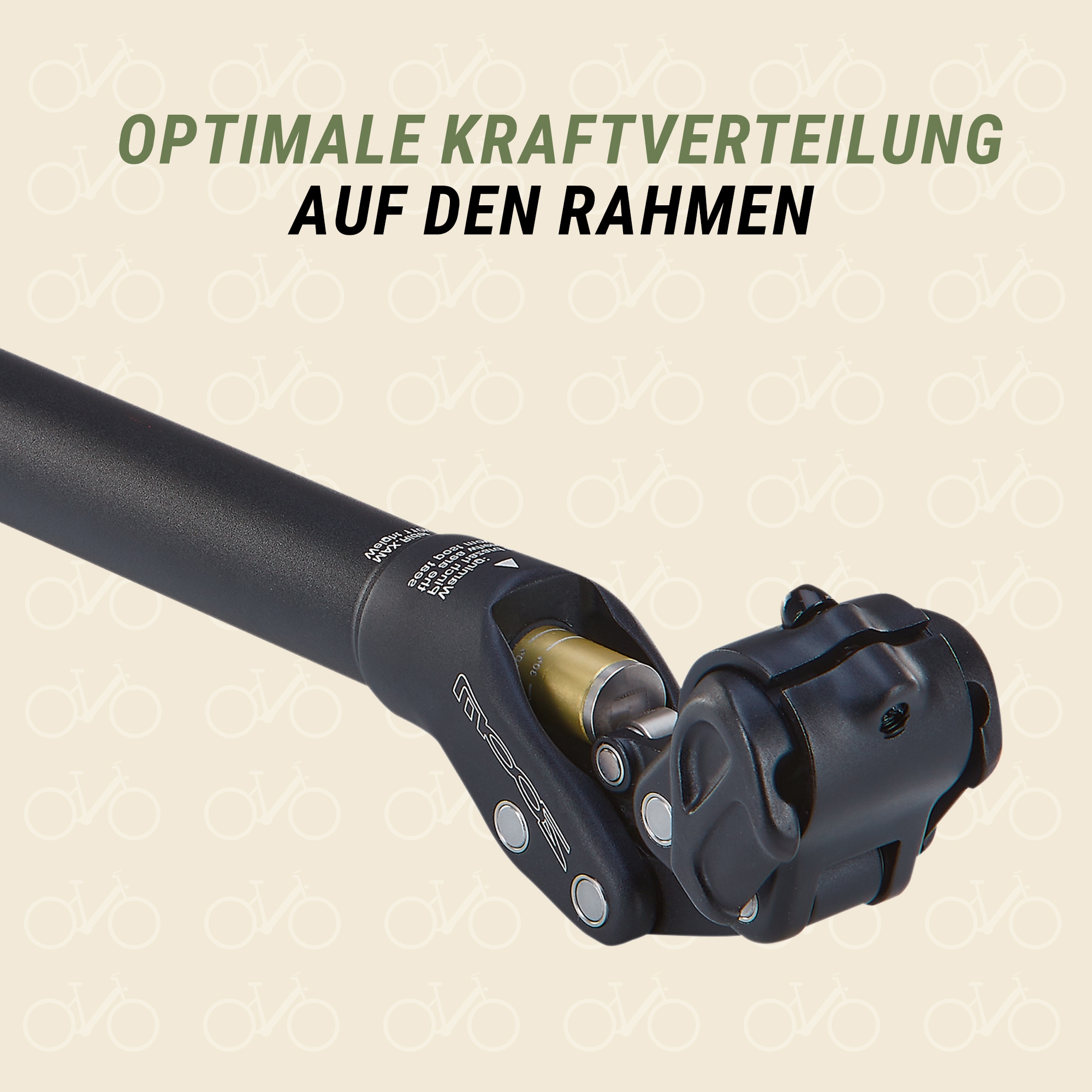 Prophete Sattelstütze »Parallelogramm Federsattelstütze«