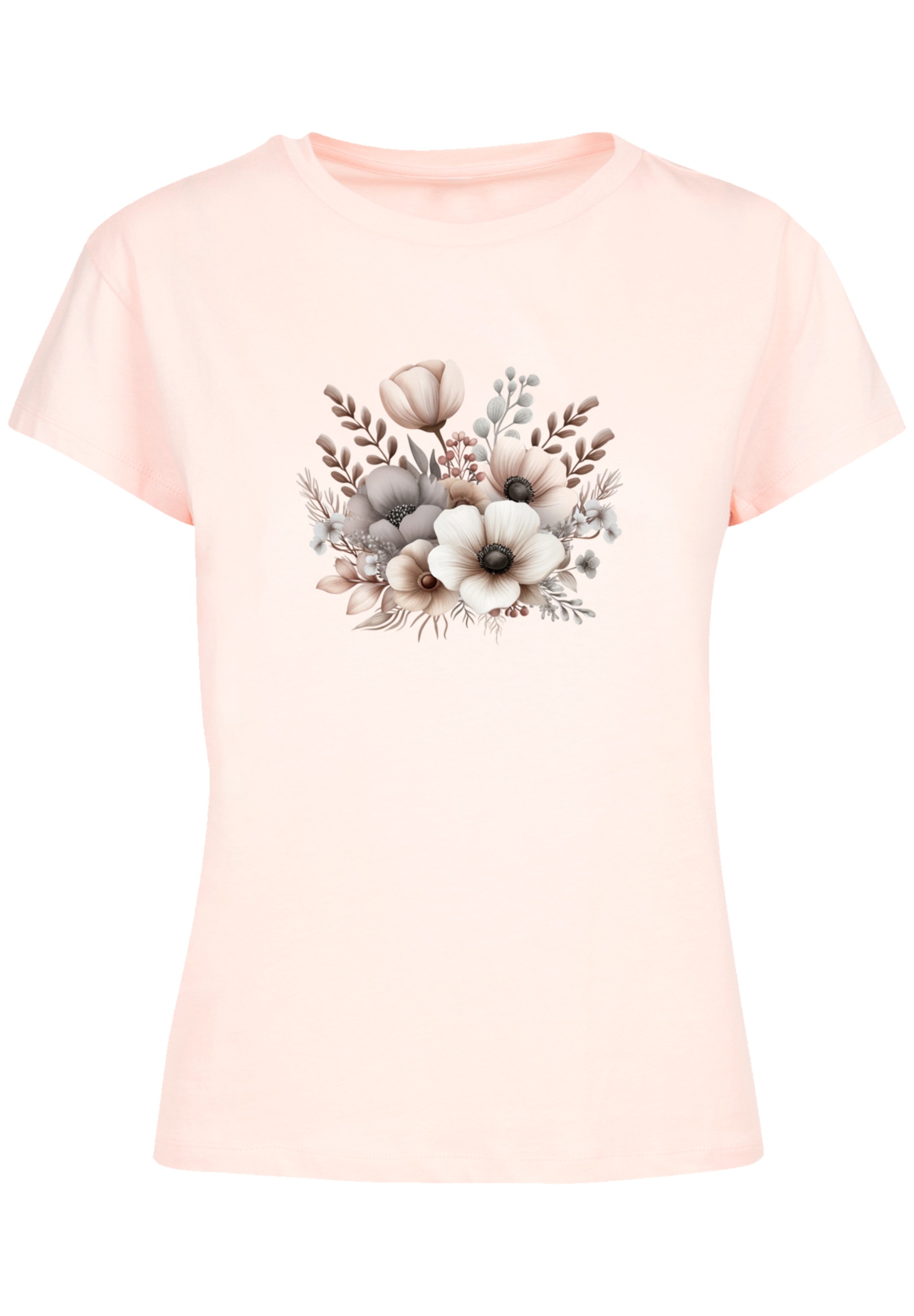 F4NT4STIC T-Shirt »Blumenstrauß Boho«, Premium Qualität