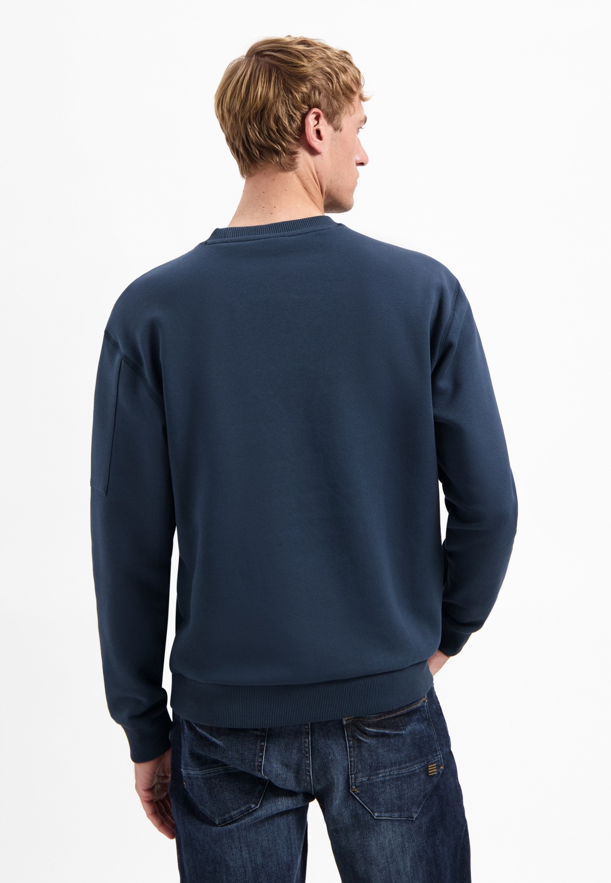 NO EXCESS Sweater "No Excess Rundhals-Sweater Sweater Crewneck Brushed insi günstig online kaufen