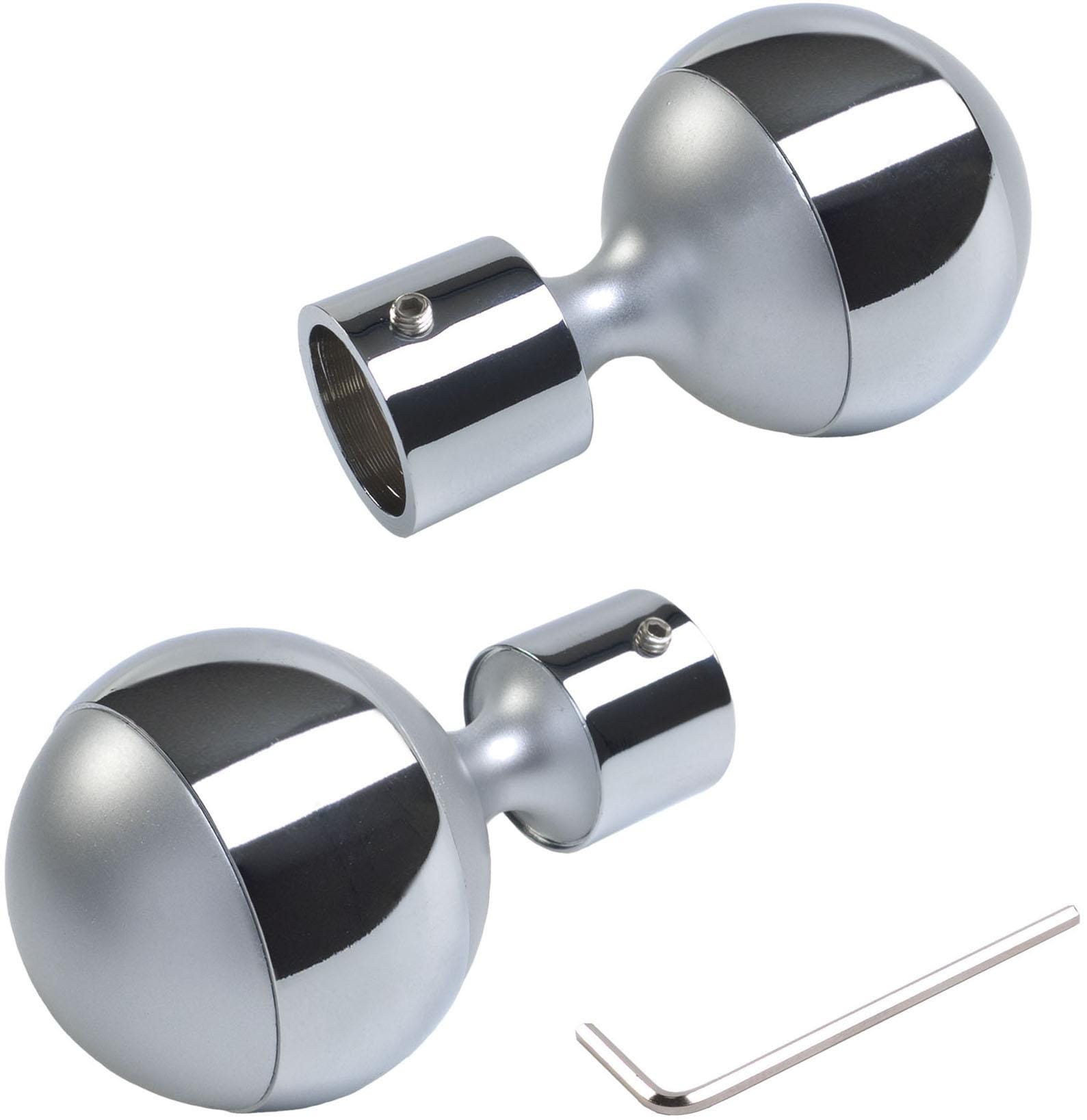 Liedeco Gardinenstangen-Endstück "Power" für Gardinenstangen Ø 20 mm günstig online kaufen