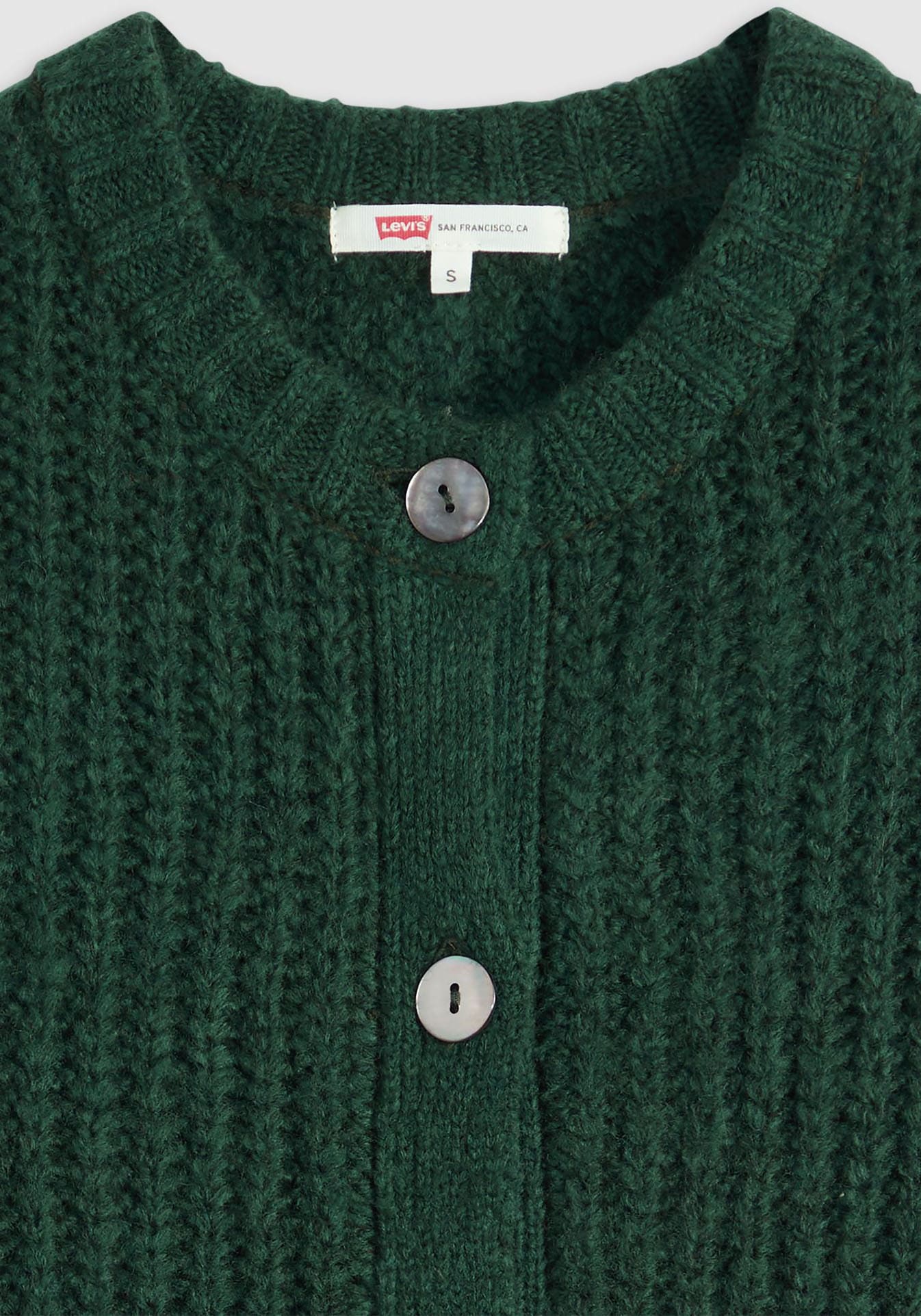 Levi's® Strickjacke, Wärmender, pflegeleichter Materialmix