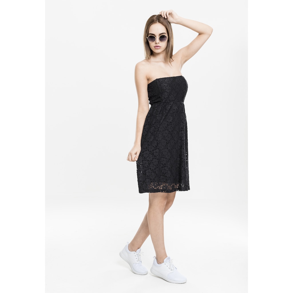 URBAN CLASSICS Shirtkleid »Urban Classics Damen Ladies Laces Dress«, (1 tlg.)