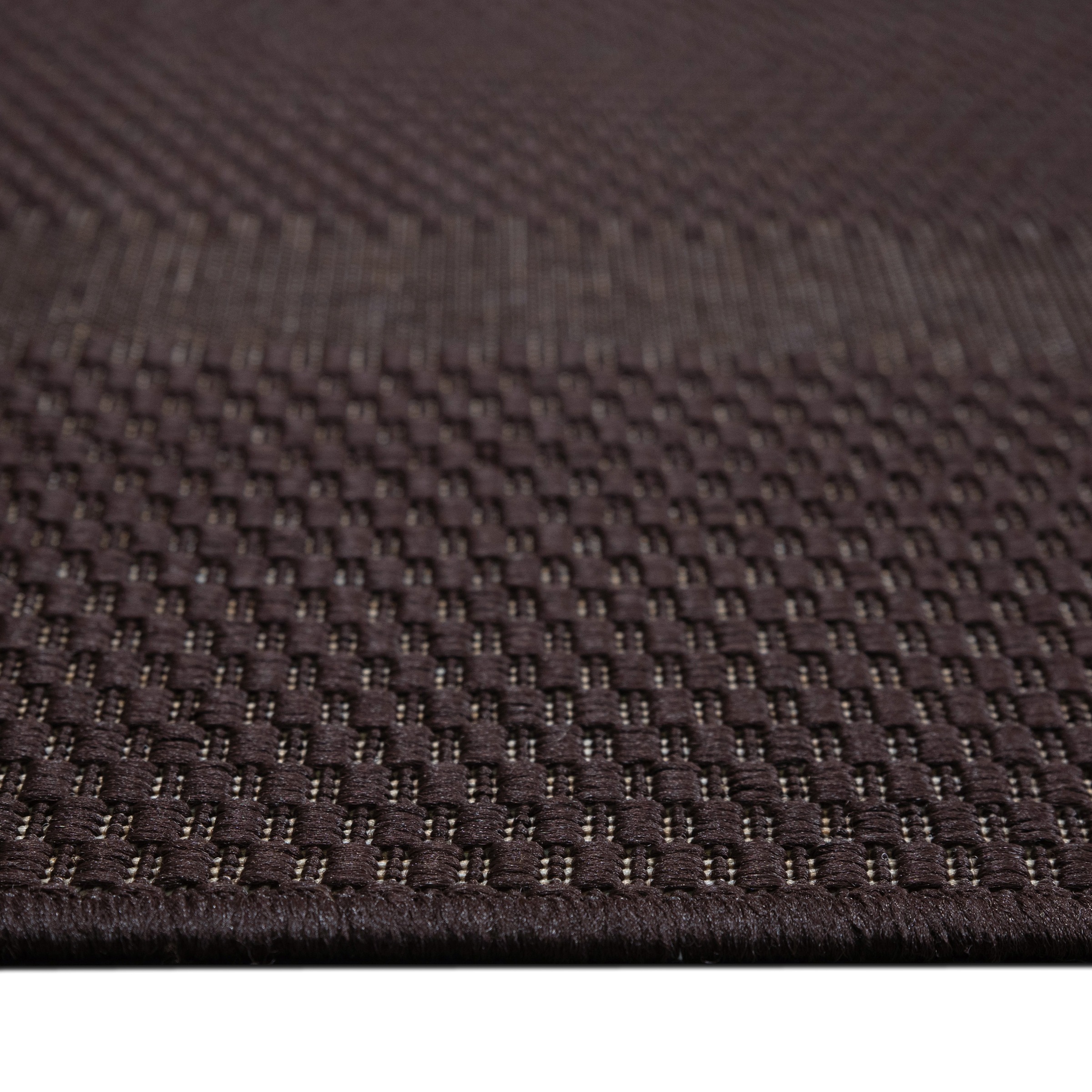 my home Teppich »Venedig Bordüre auch als Läufer erhältlich«, rechteckig, 3 mm Höhe, In- und Outdoor geeignet, Sisal-Optik, Wetterfest & UV-beständig