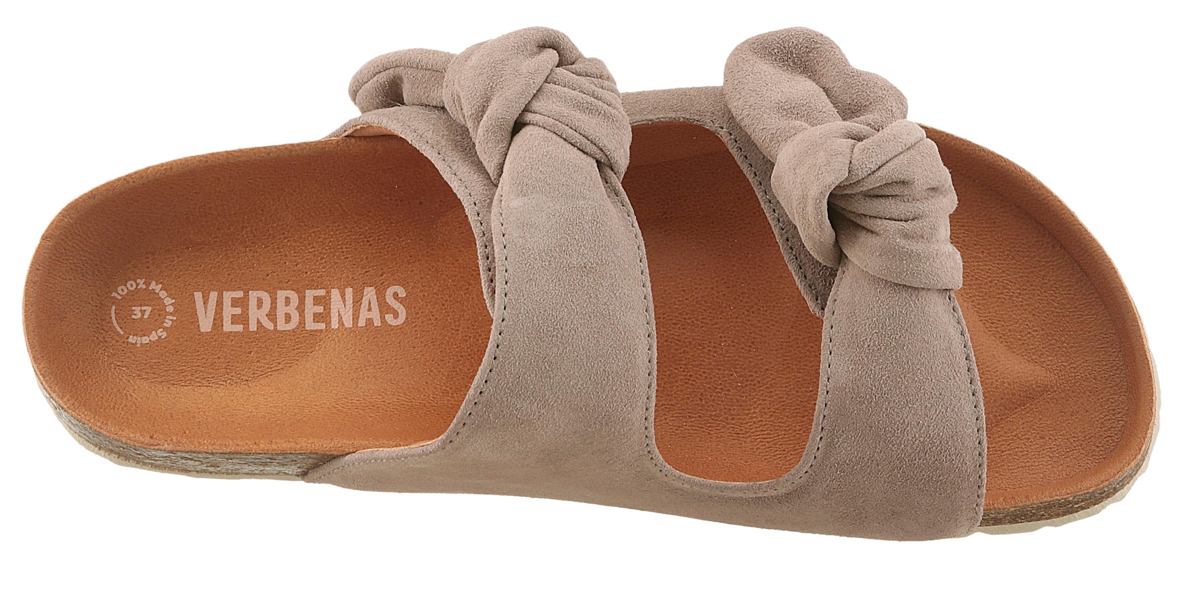VERBENAS Pantolette »Rain«, Sommerschuh, Schlappen, Strandschuh, Hausschuh mit Softfußbett