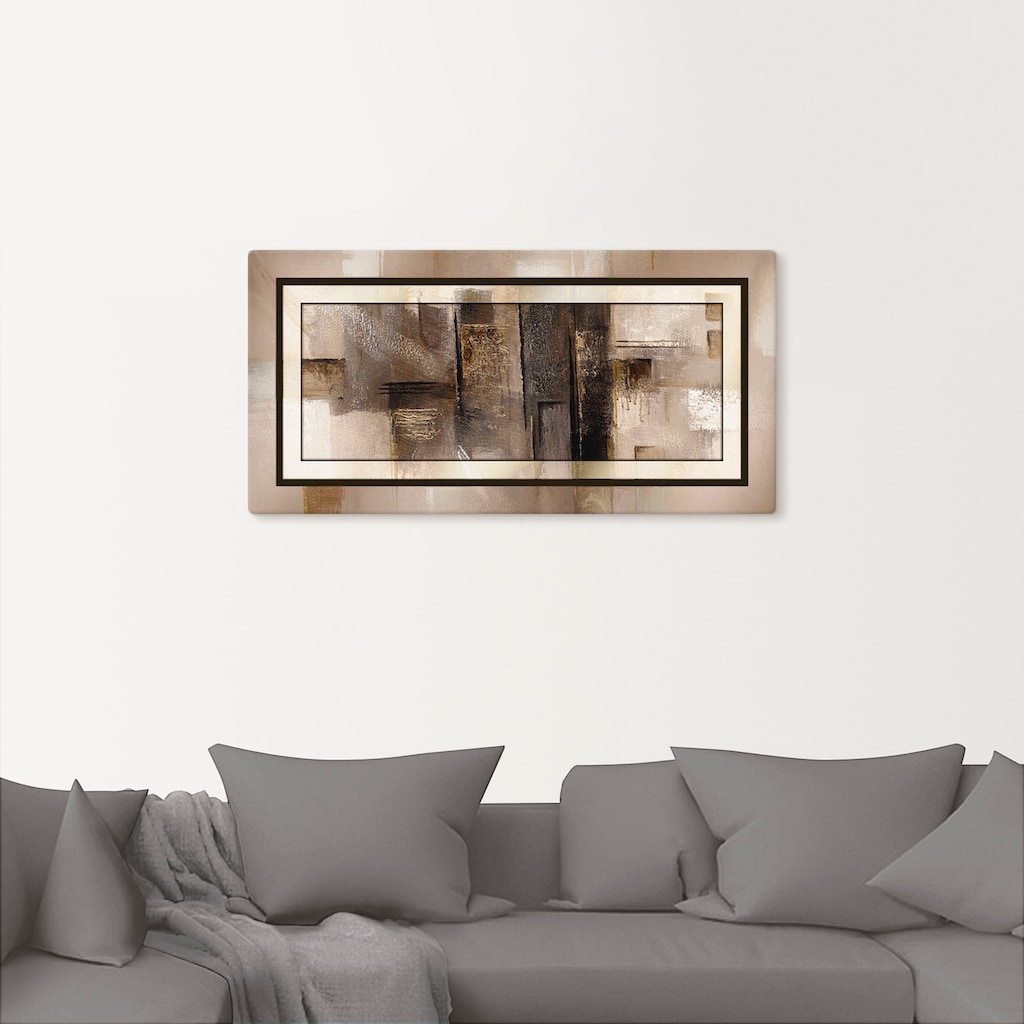 Artland Wandbild »Quadrate - abstrakt 1«, Muster, (1 St.)