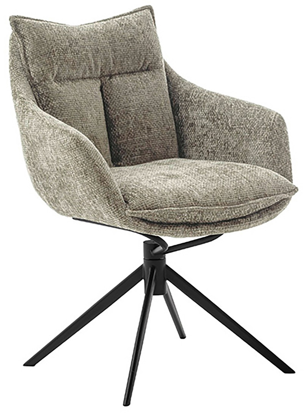 MCA furniture Esszimmerstuhl, Strukturstoff, (2er-Set), drehbar 360, Dreh- günstig online kaufen