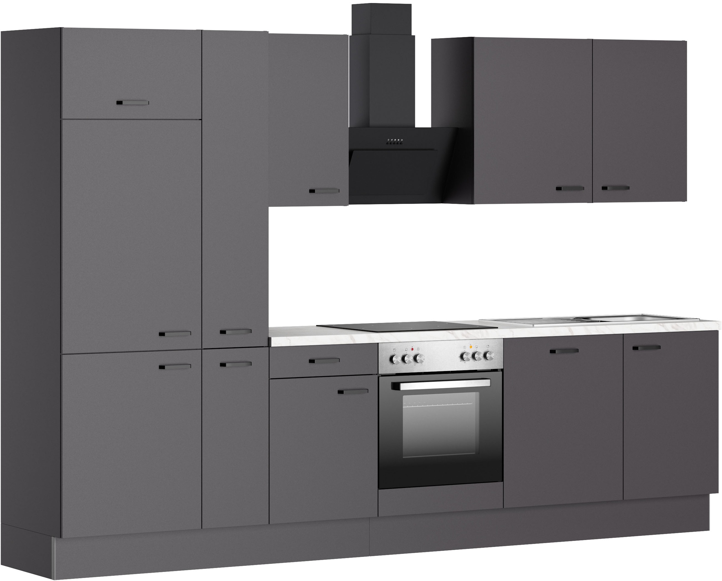 KOCHSTATION Küchenzeile »KS-Paula«