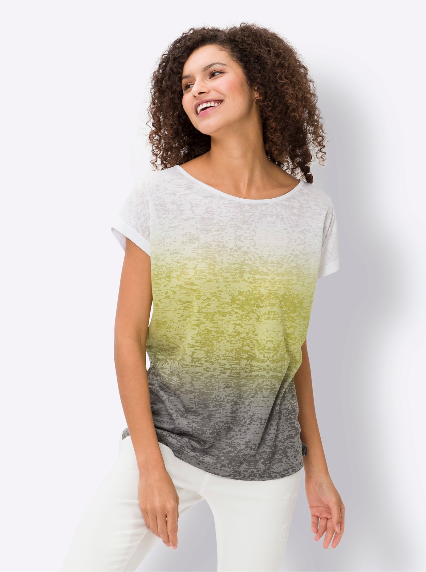 heine Rundhalsshirt »Shirt«, (1 tlg.)