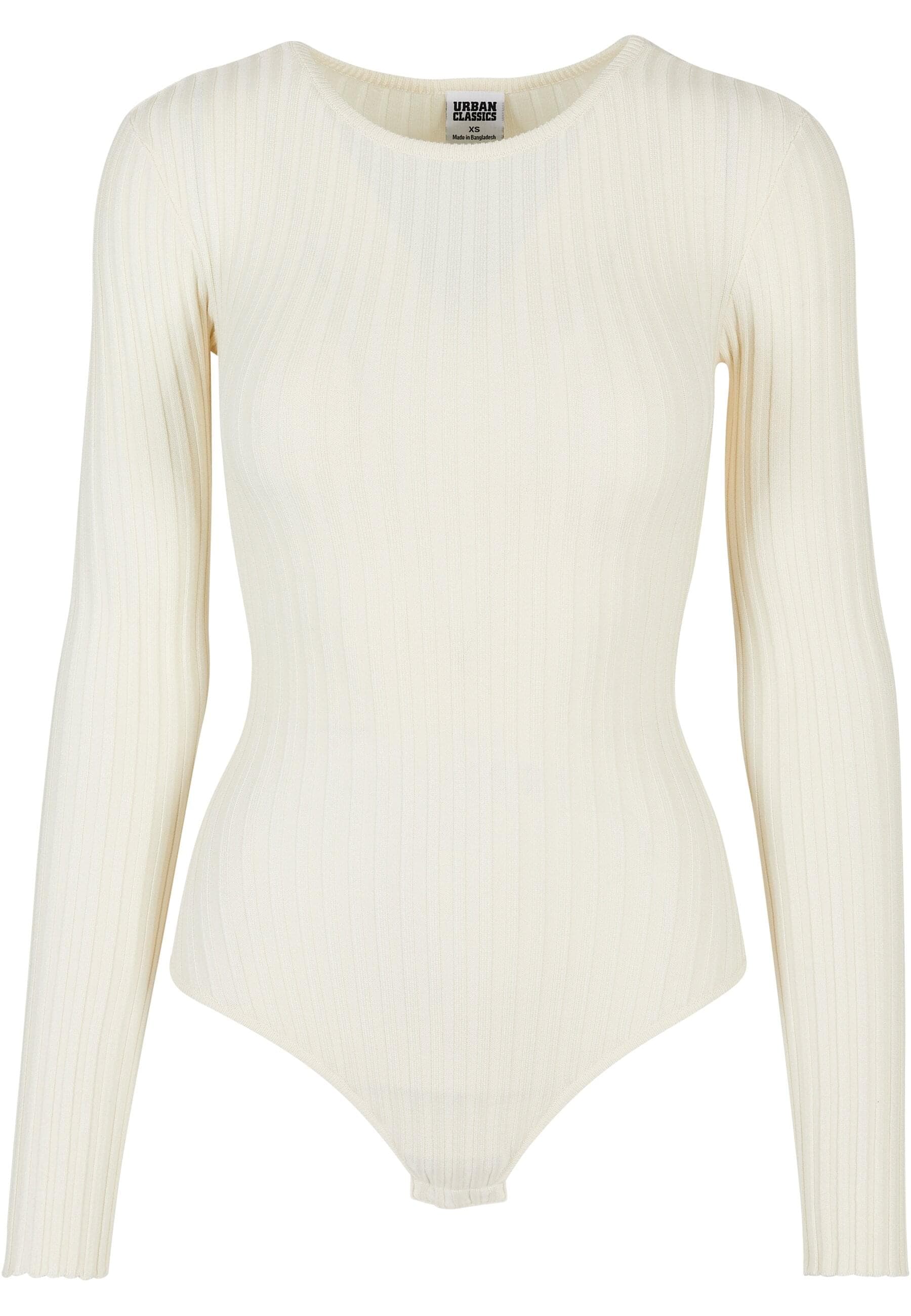 URBAN CLASSICS Longsleeve "Urban Classics Damen Ladies Rib Knit Longsleeve Body"