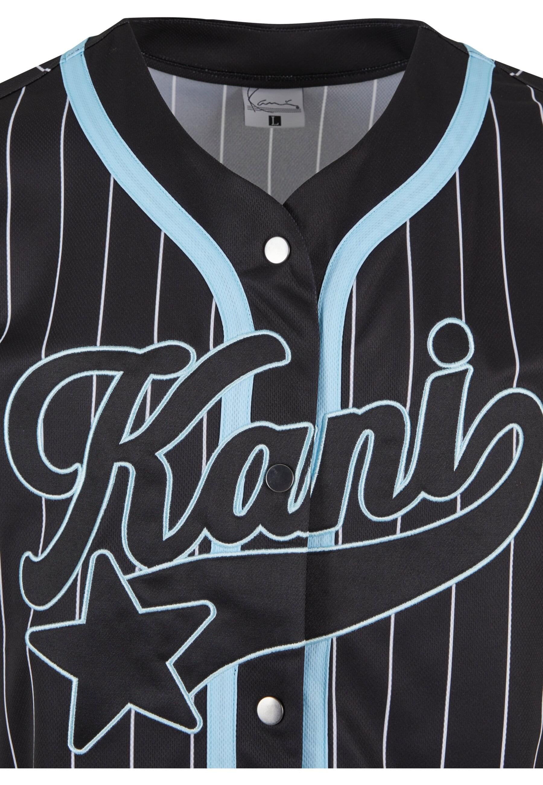 Karl Kani T-Shirt »Karl Kani Karl Kani Kani Star Logo Pinstripe Baseball Shirt«, (1 tlg.)