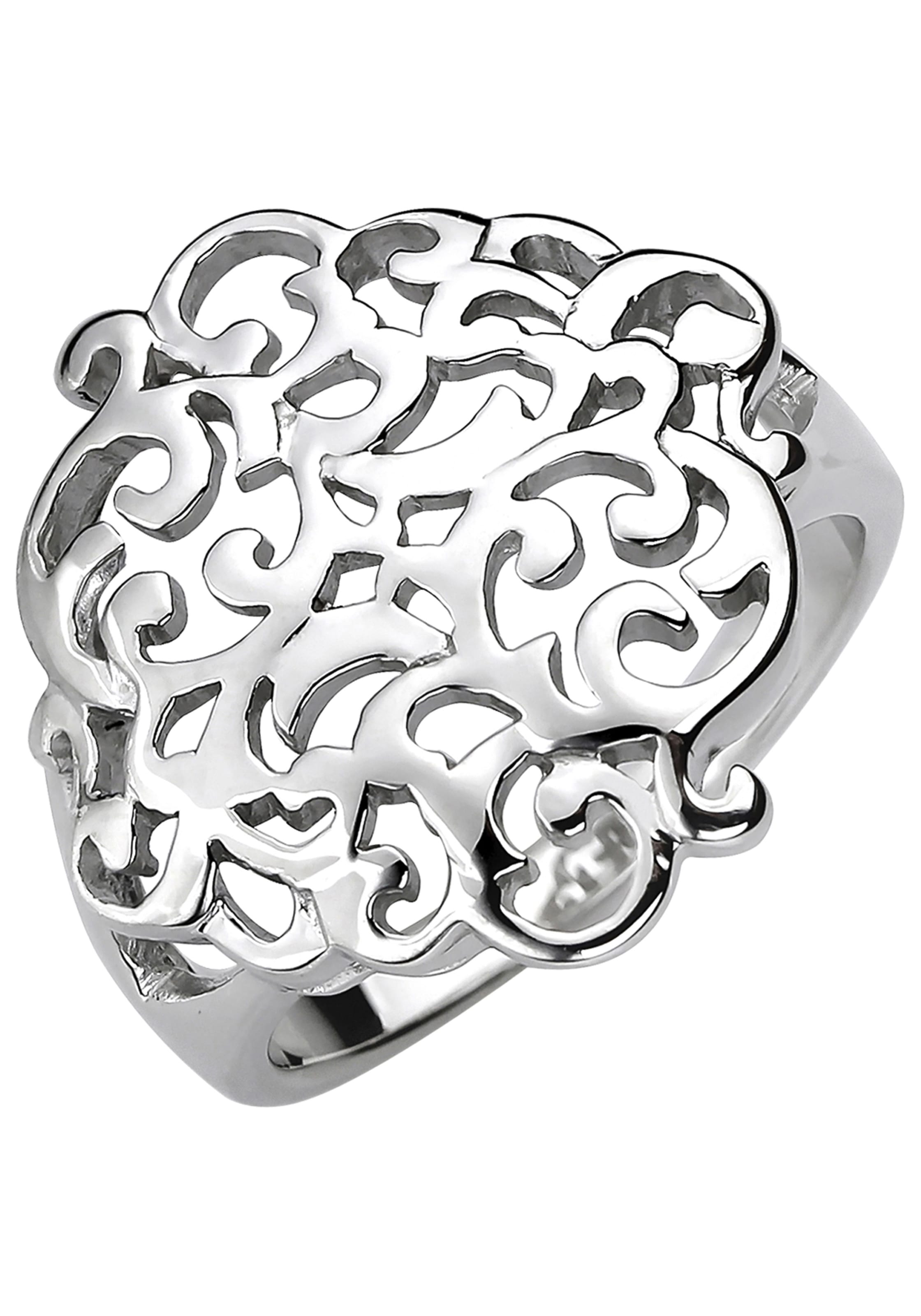 JOBO Fingerring breit 925 Silber