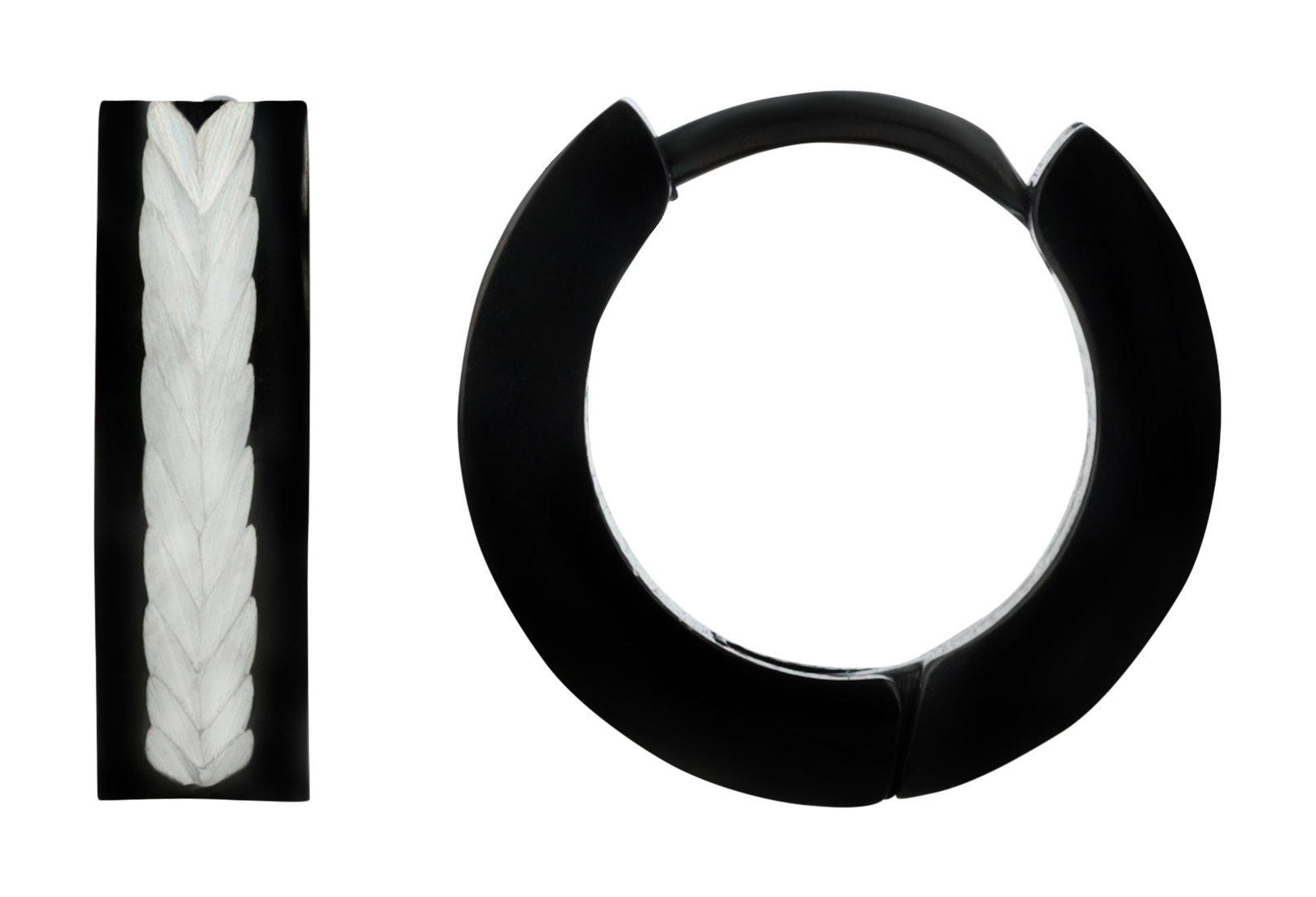 Adelia´s Paar Creolen "Unisex Ohrringe – Creole aus Edelstahl" Schöne Gesch günstig online kaufen