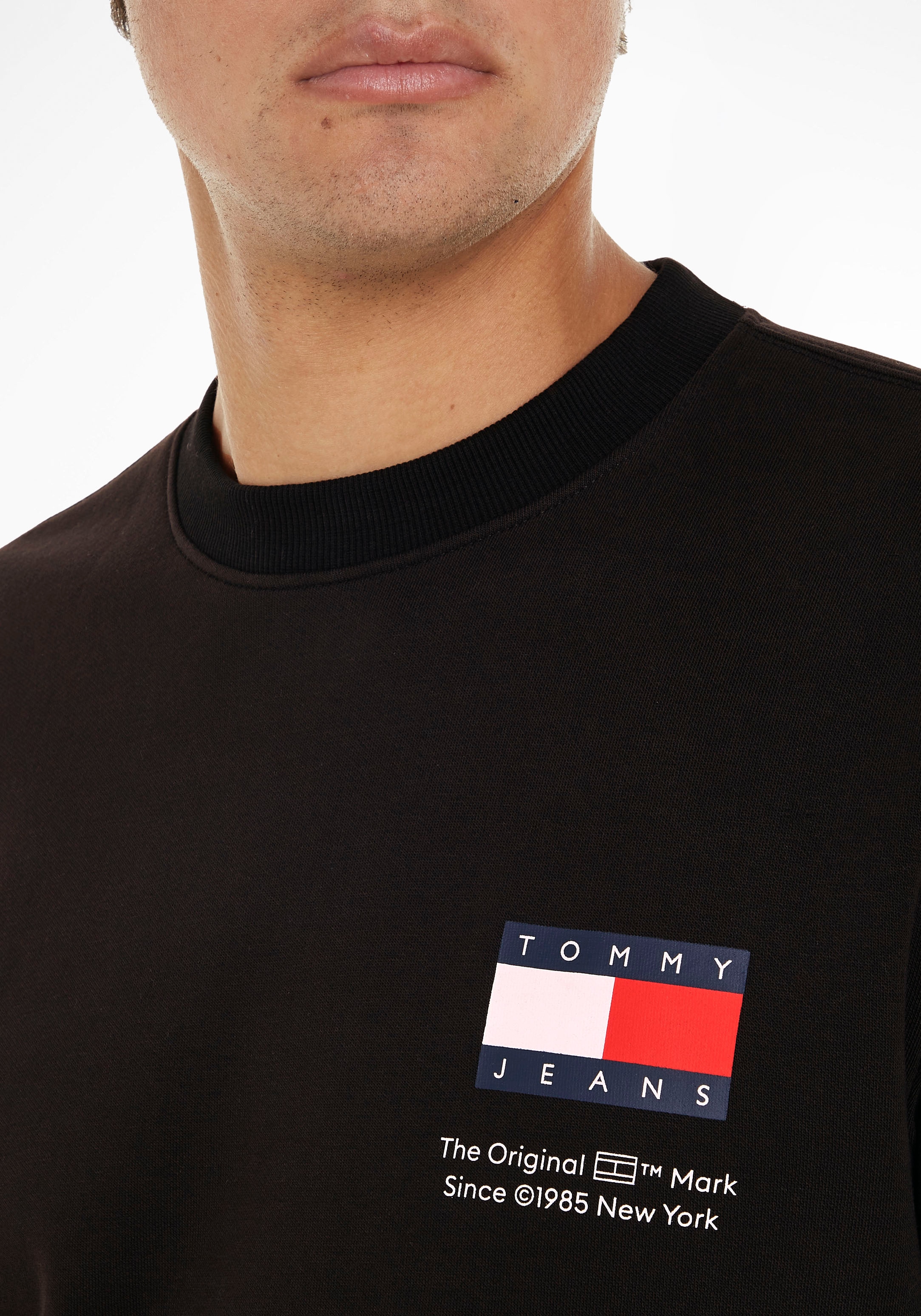 Tommy Jeans Plus Sweatshirt »TJM REG ESSENTIAL FLAG CNECK EXT«