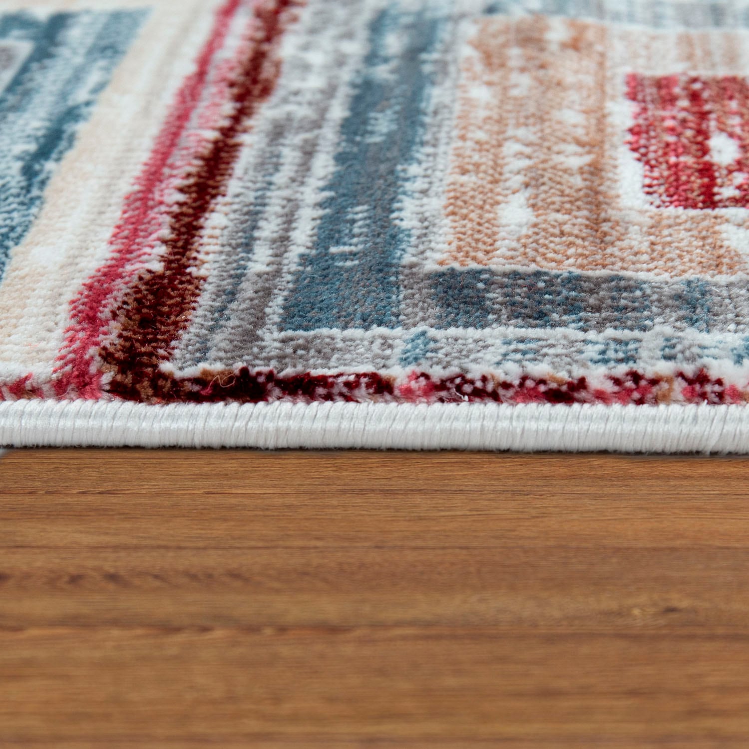Paco Home Teppich »Zara 221«, rechteckig, 11 mm Höhe, modernes abstraktes Design, Wohnzimmer